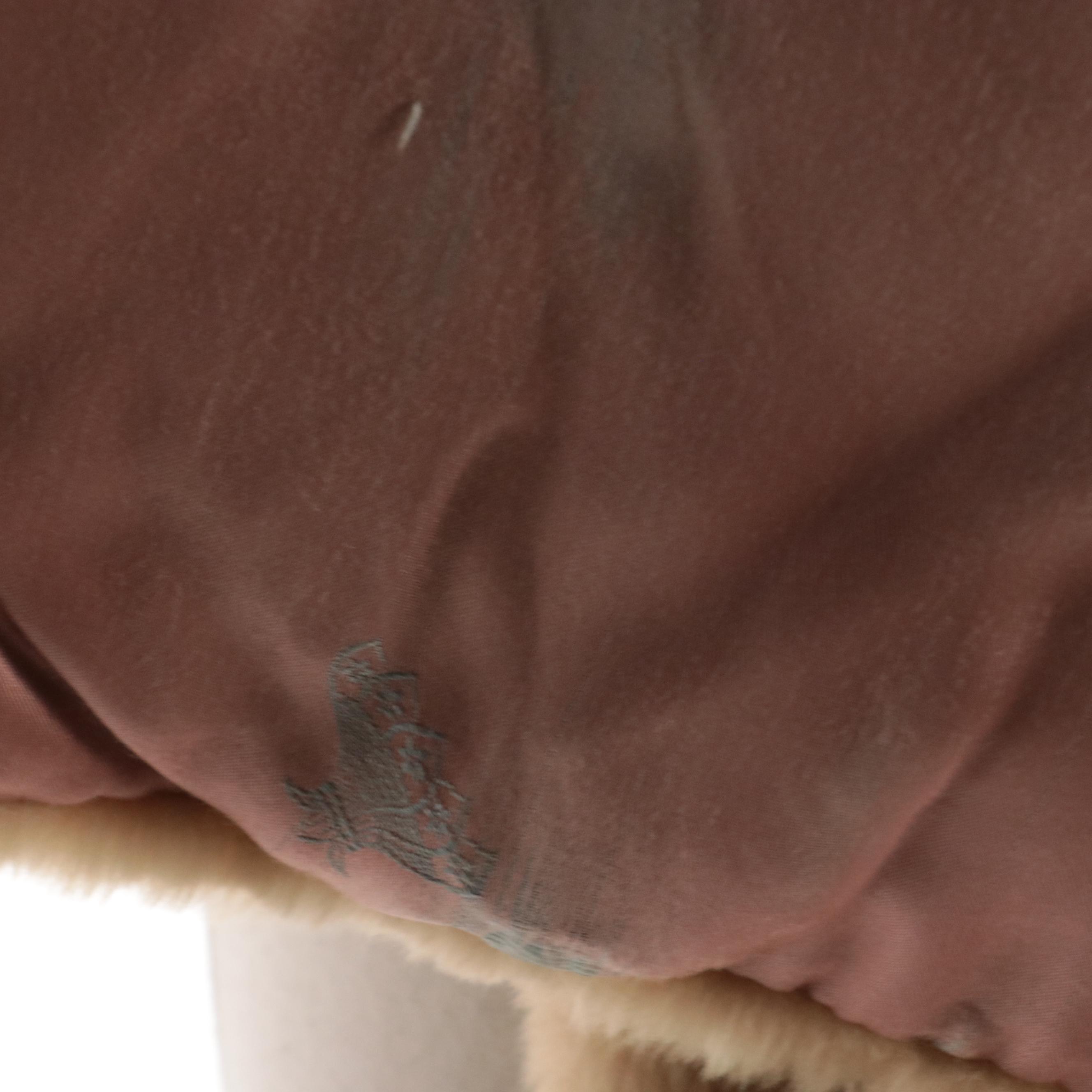 Lesley Creation Dyed Sheared Beaver Fur Coat for Shillito's Fur Salon