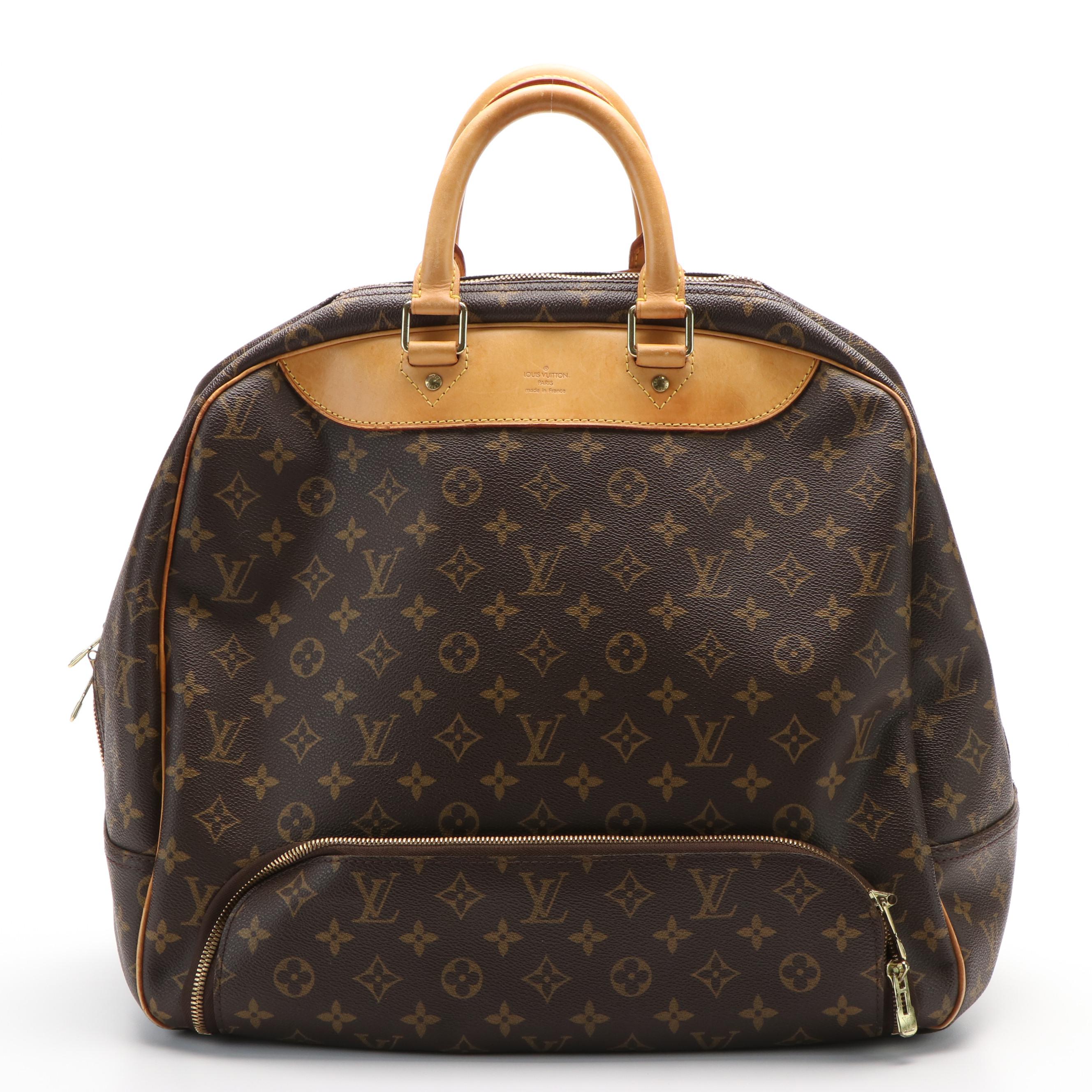 Louis Vuitton Evasion Travel Bag in Brown Monogram Canvas EBTH