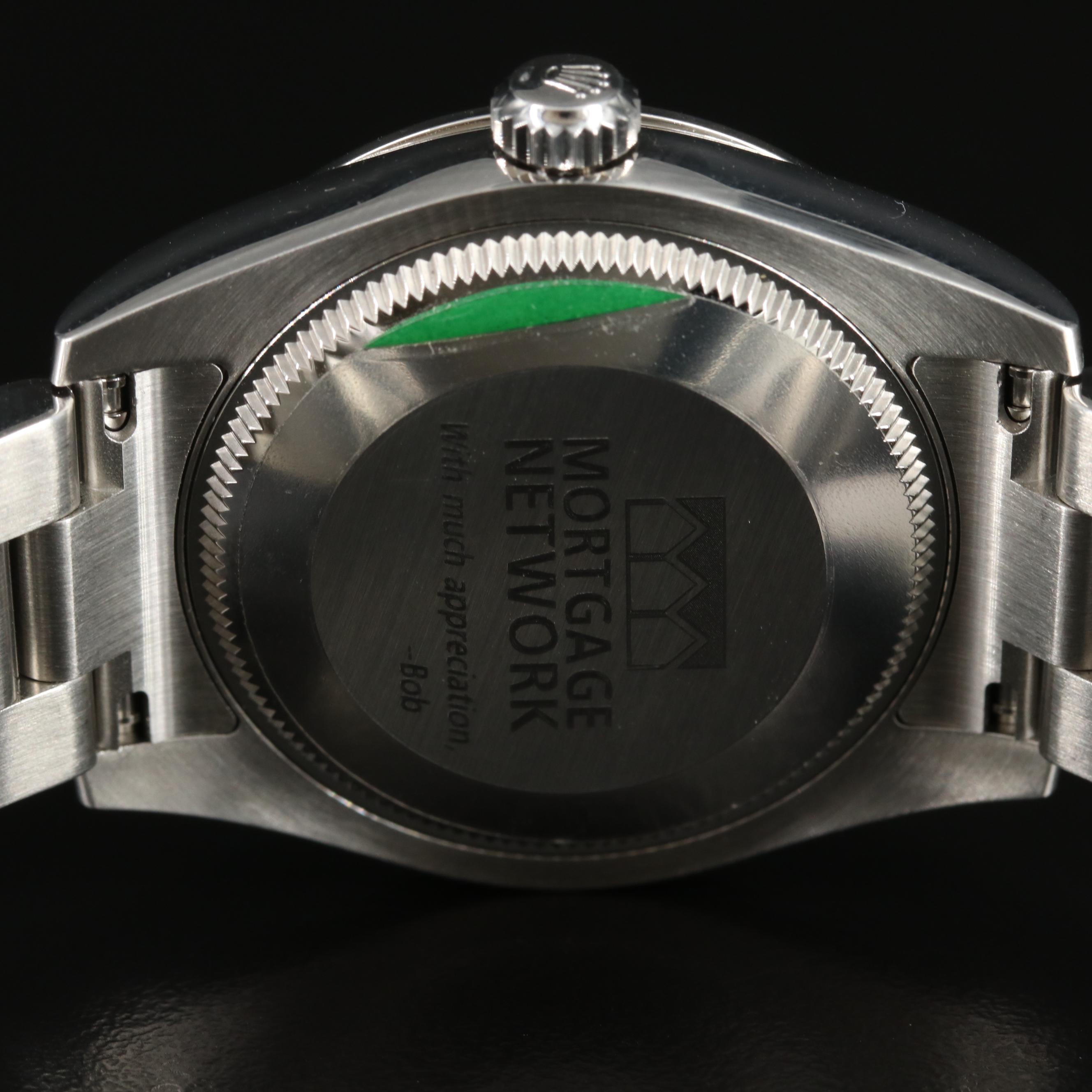 Rolex Lady Oyster Perpetual White Roman Dial Watch