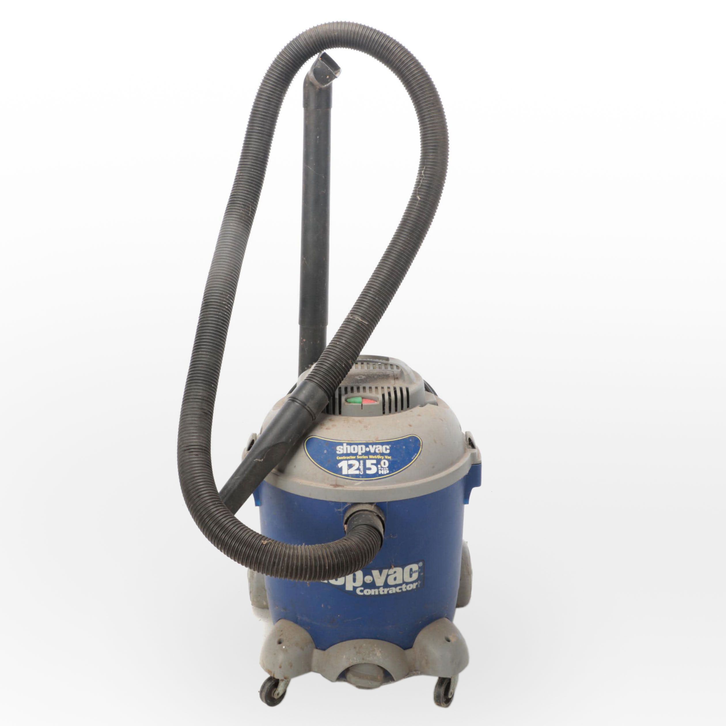 Shop Vac Contractor Series 12-Gallon Wet/Dry Canister Vacuum