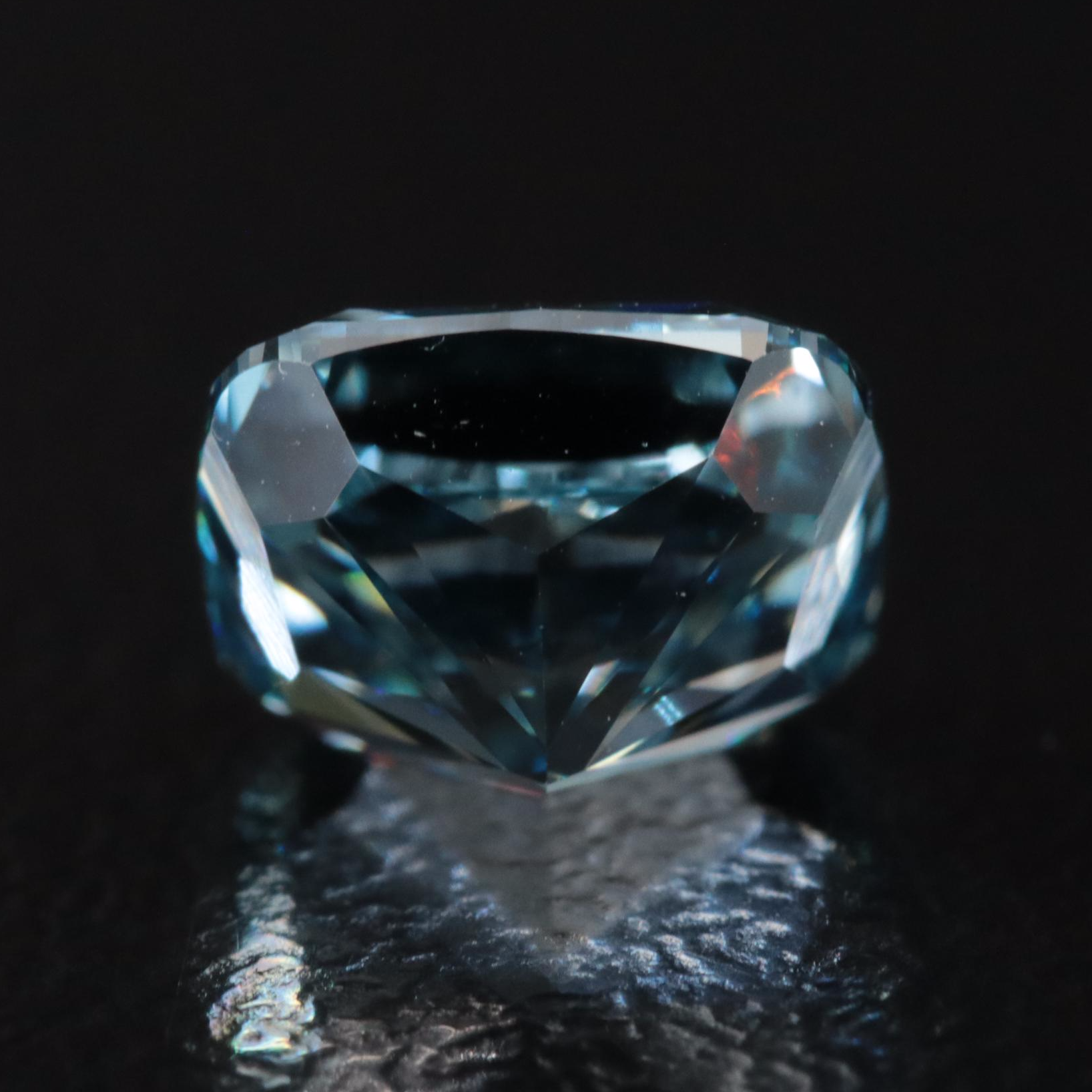 Loose 2.02 CT (Origin Undetermined) Fancy Blue Diamond