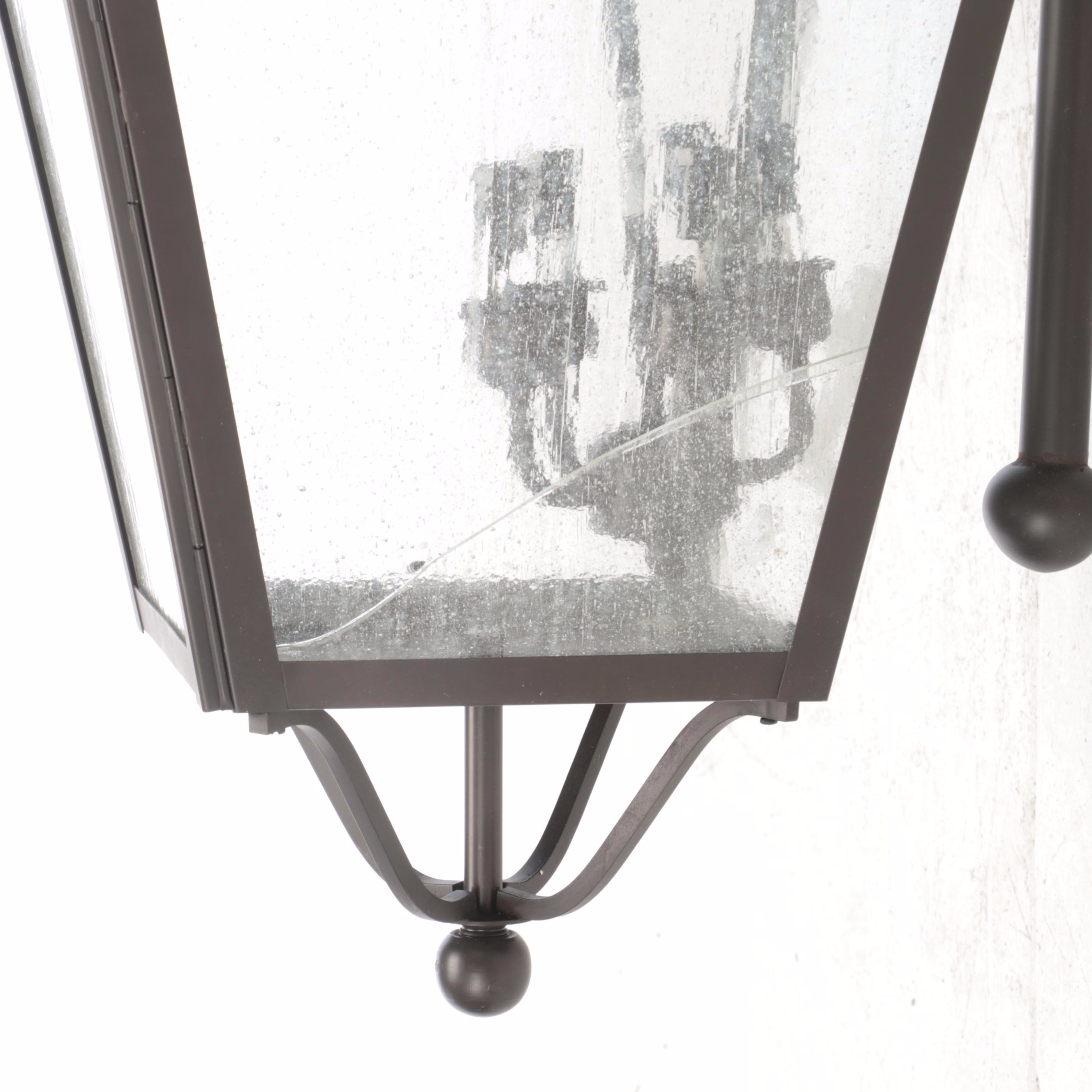 Livex Lighting "Amwell" Carriage Style Four-Arm Pendant Wall Light