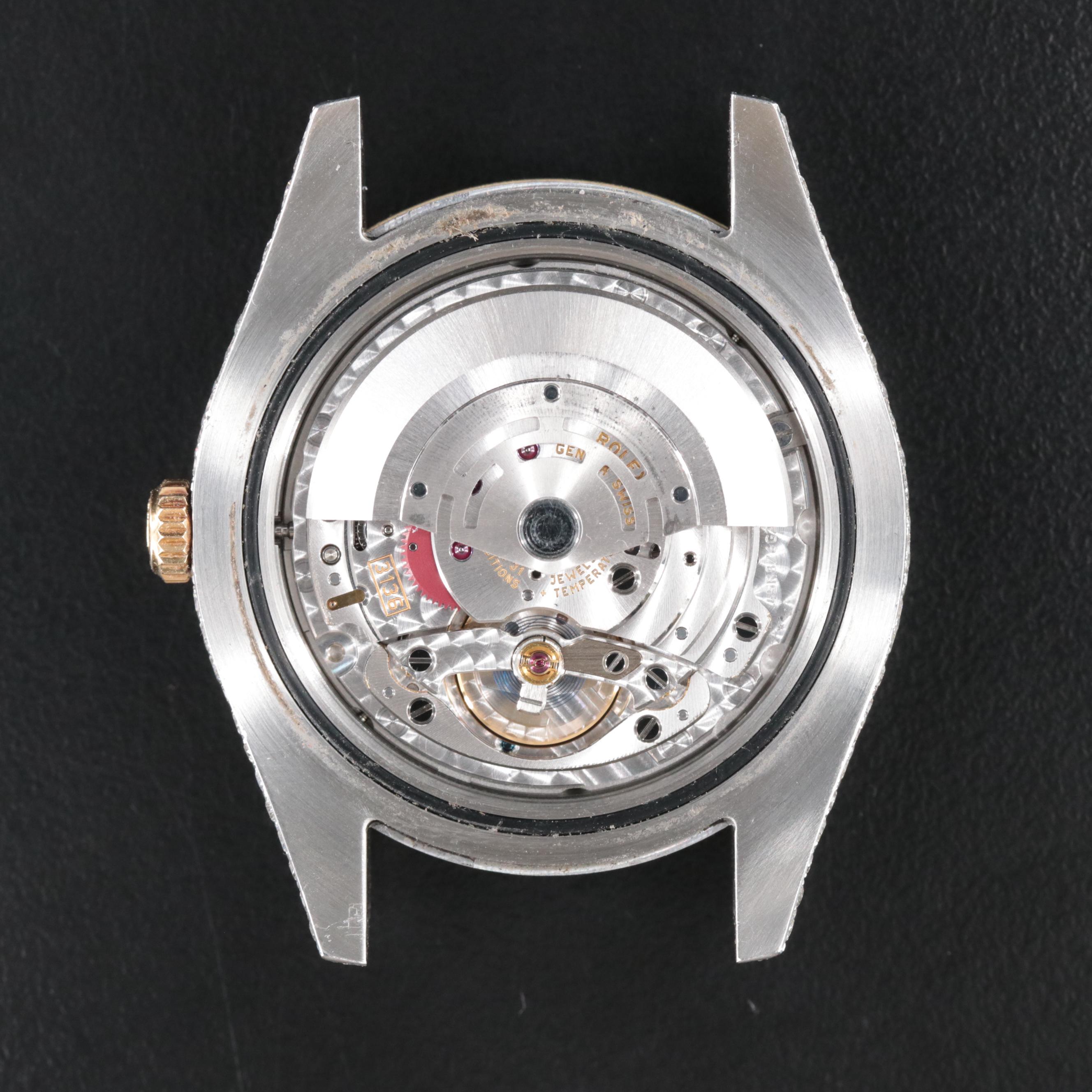 Rolex Custom 24.53 CTW Diamond Dial, Case and Band Datejust II Watch