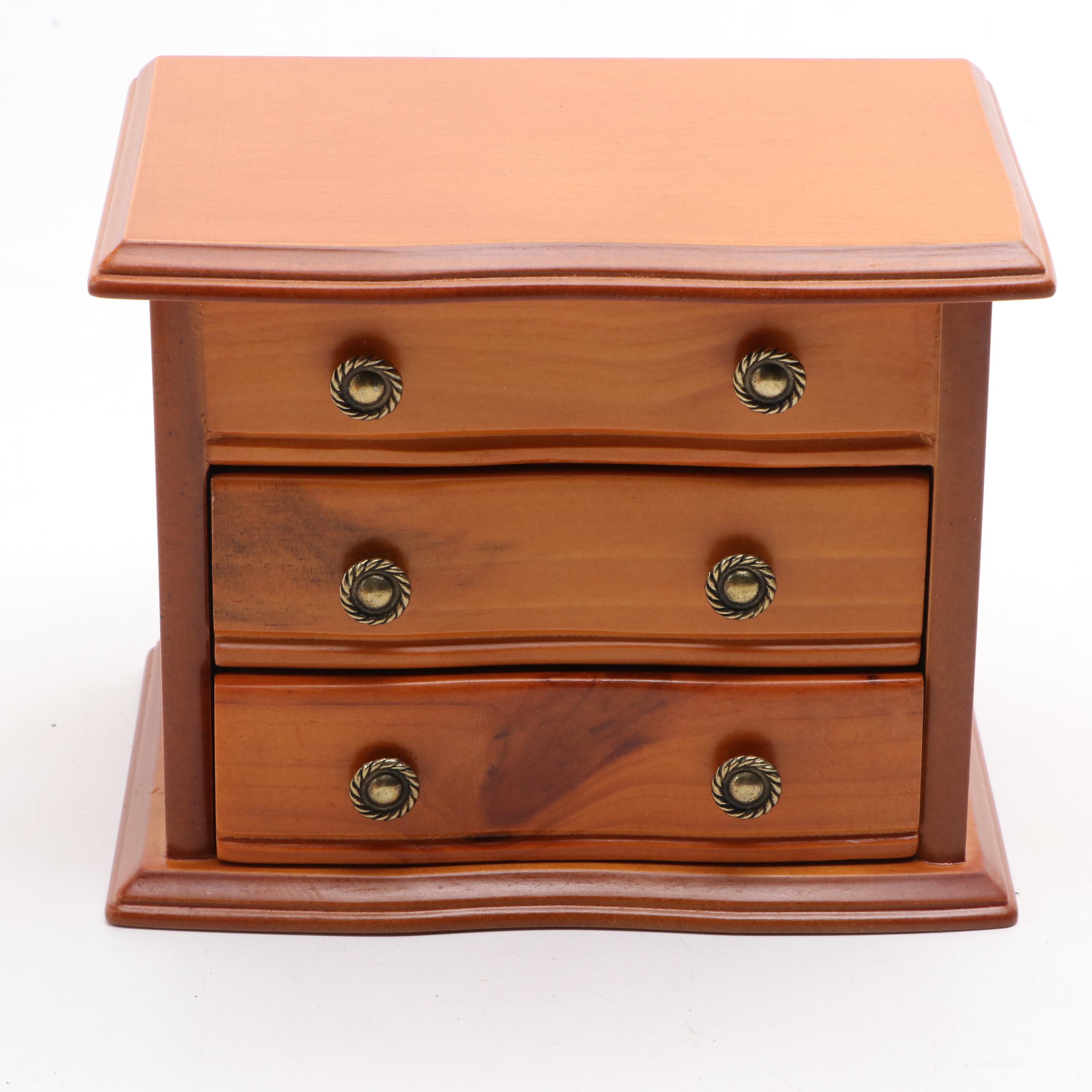 Dresser Style and Other Wooden Jewelry Boxes