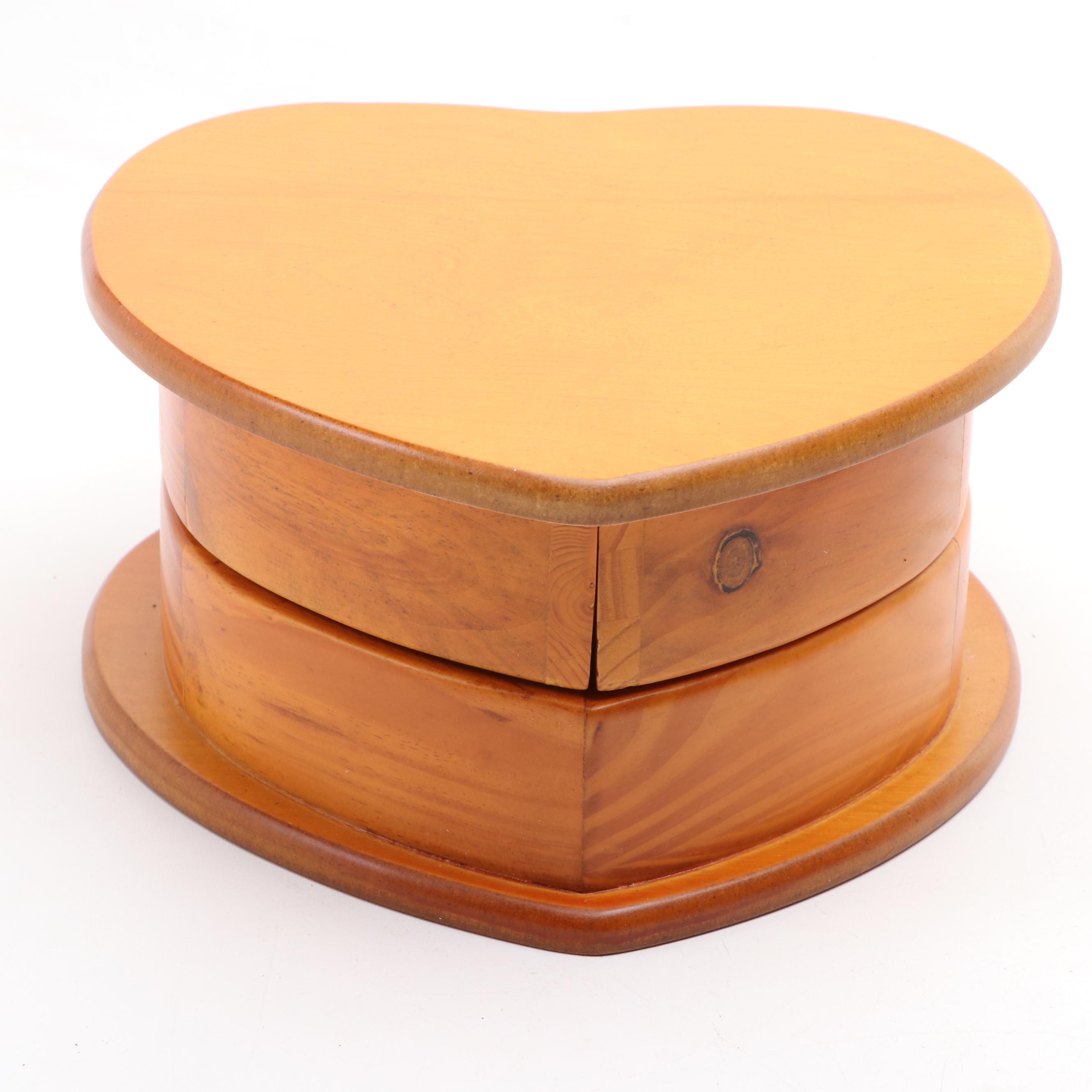 Dresser Style and Other Wooden Jewelry Boxes