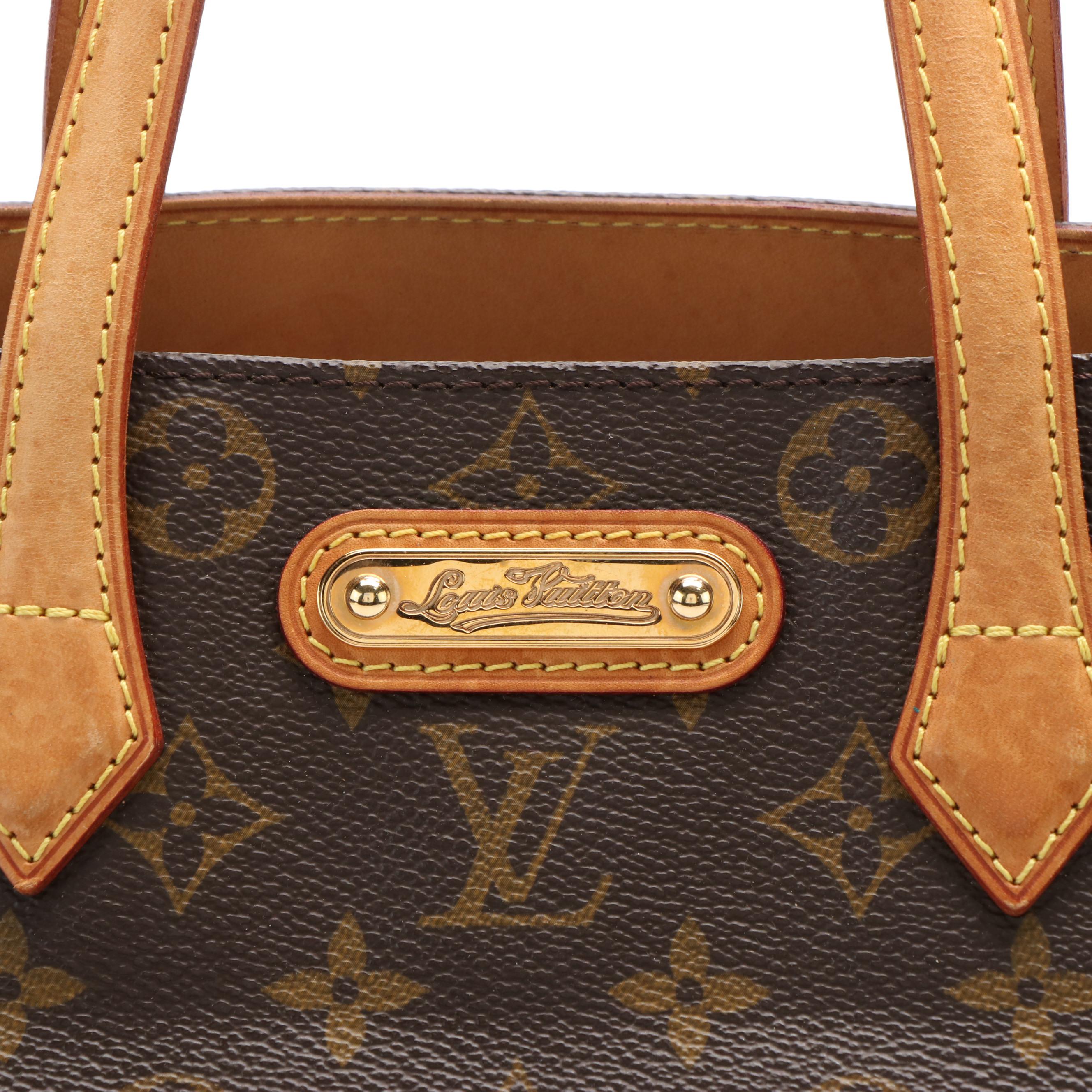 Louis Vuitton Wilshire Handbag in Monogram Canvas