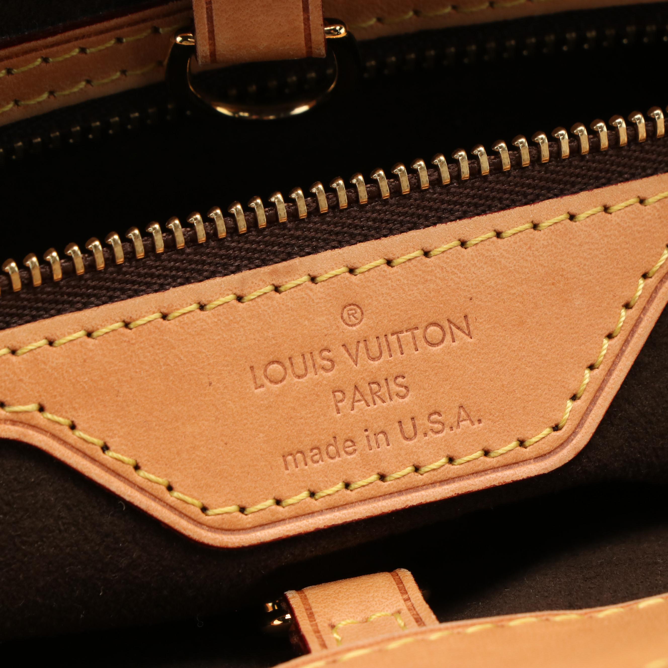 Louis Vuitton Wilshire Handbag in Monogram Canvas