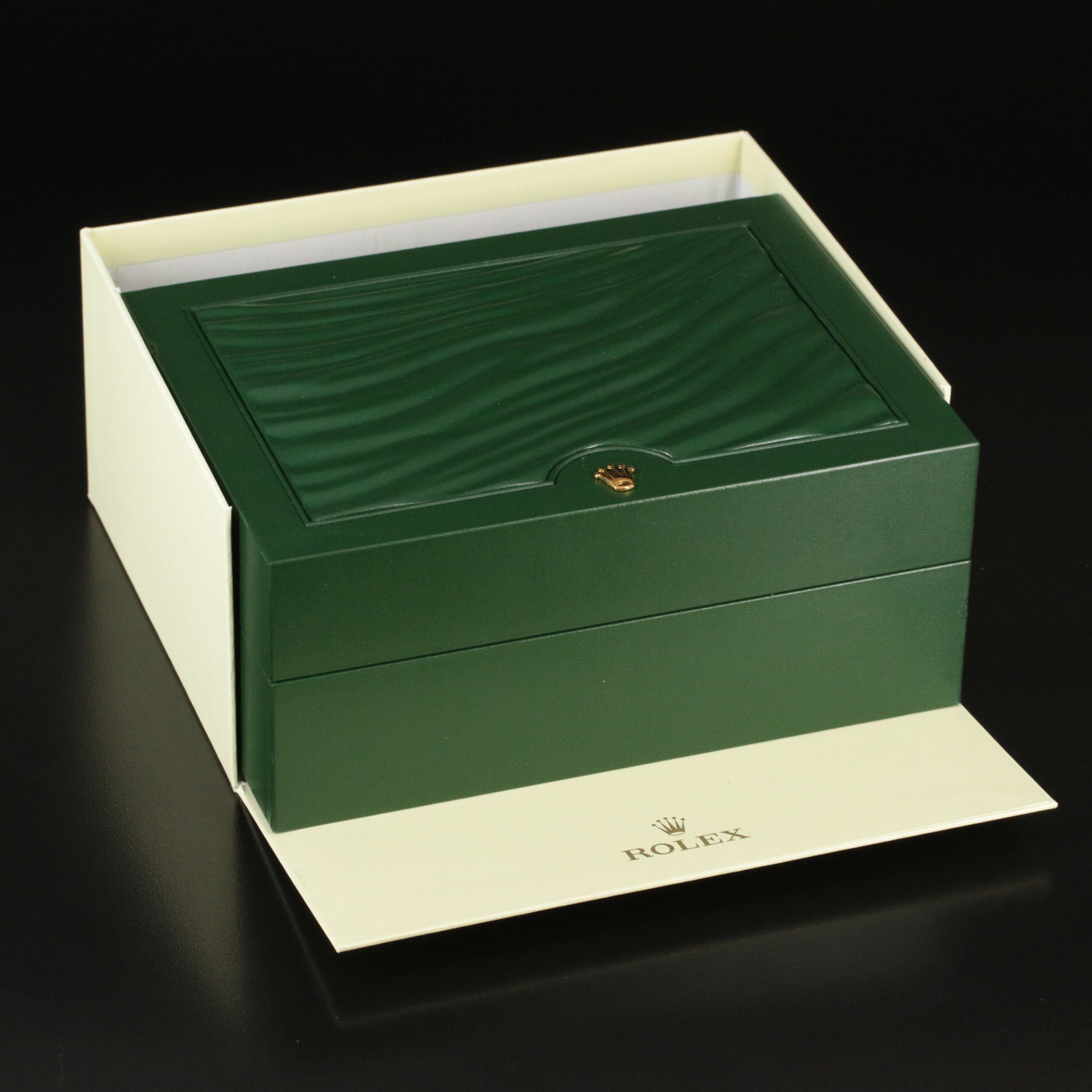 2008 Rolex Submariner Blue Dial 18K and Stainless Steel Automatic Watch