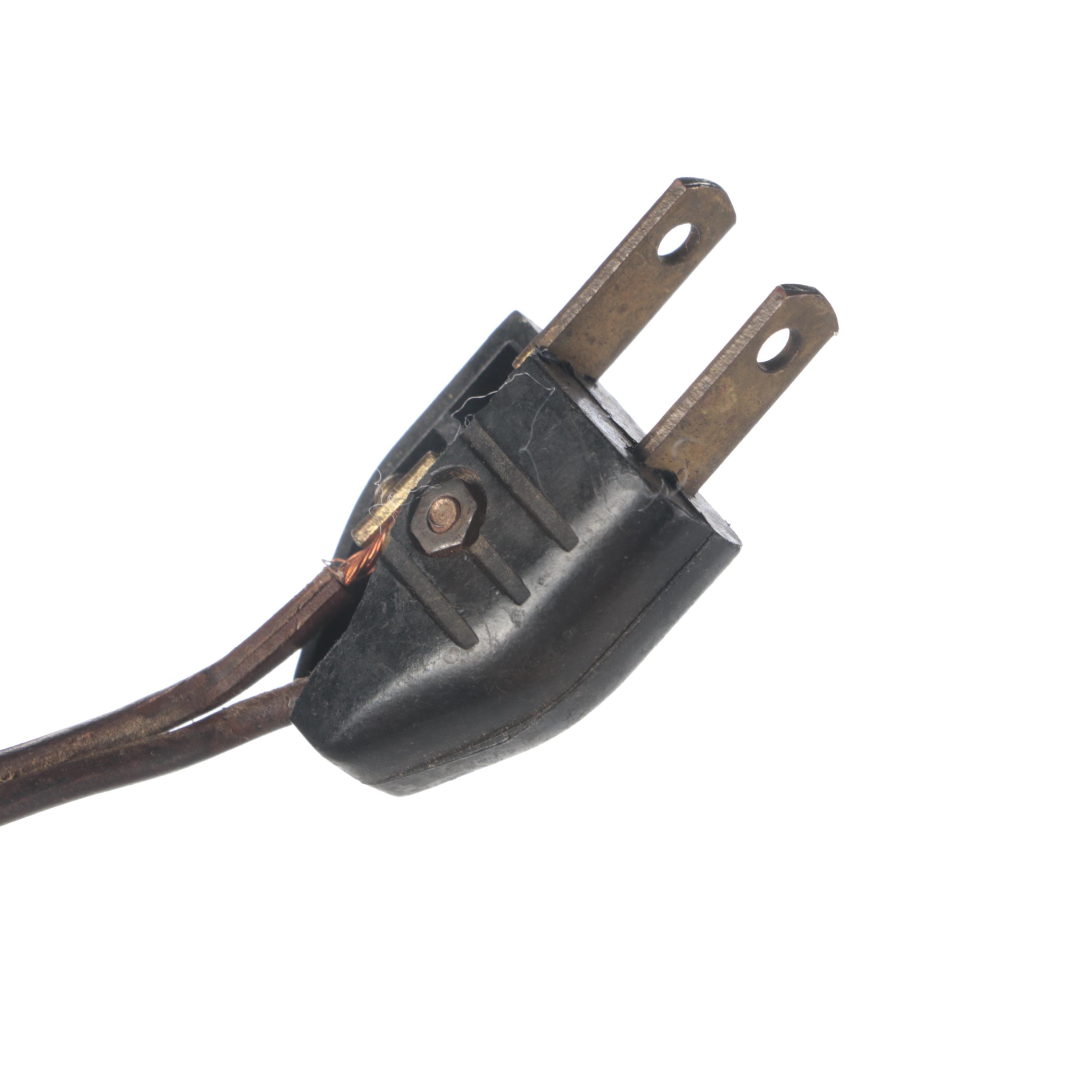 Anton Nelson "Stella" Art Nouveau Bronzed Baluster Figure Accent Lamp on Marble