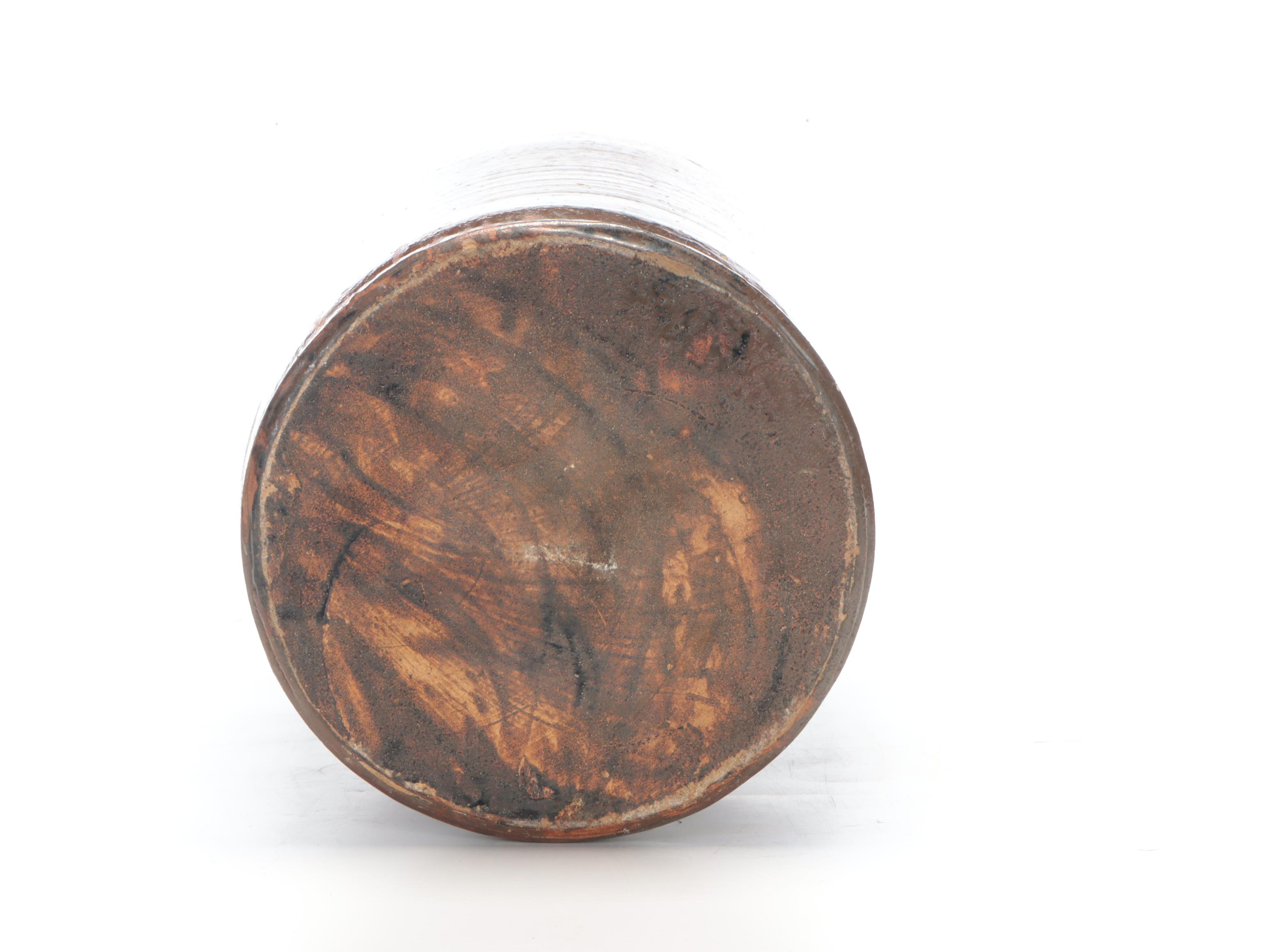 Brown Glazed Stoneware Crock, Early 20th Century