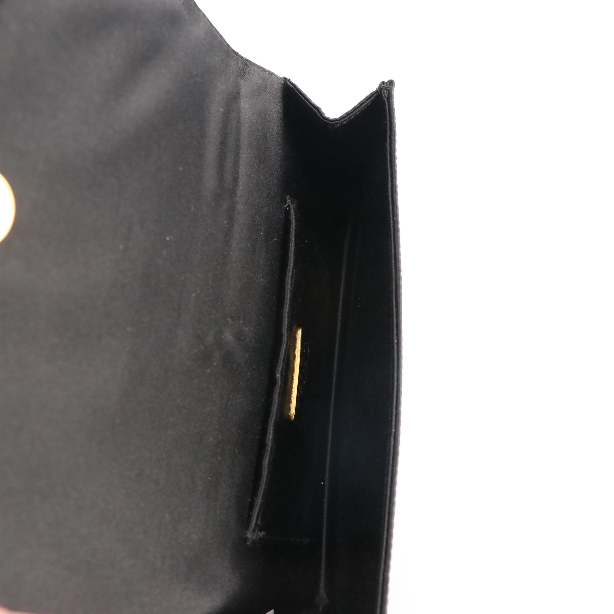 Prada Raso Stone Clutch in Cabochon Embellished Silk Satin