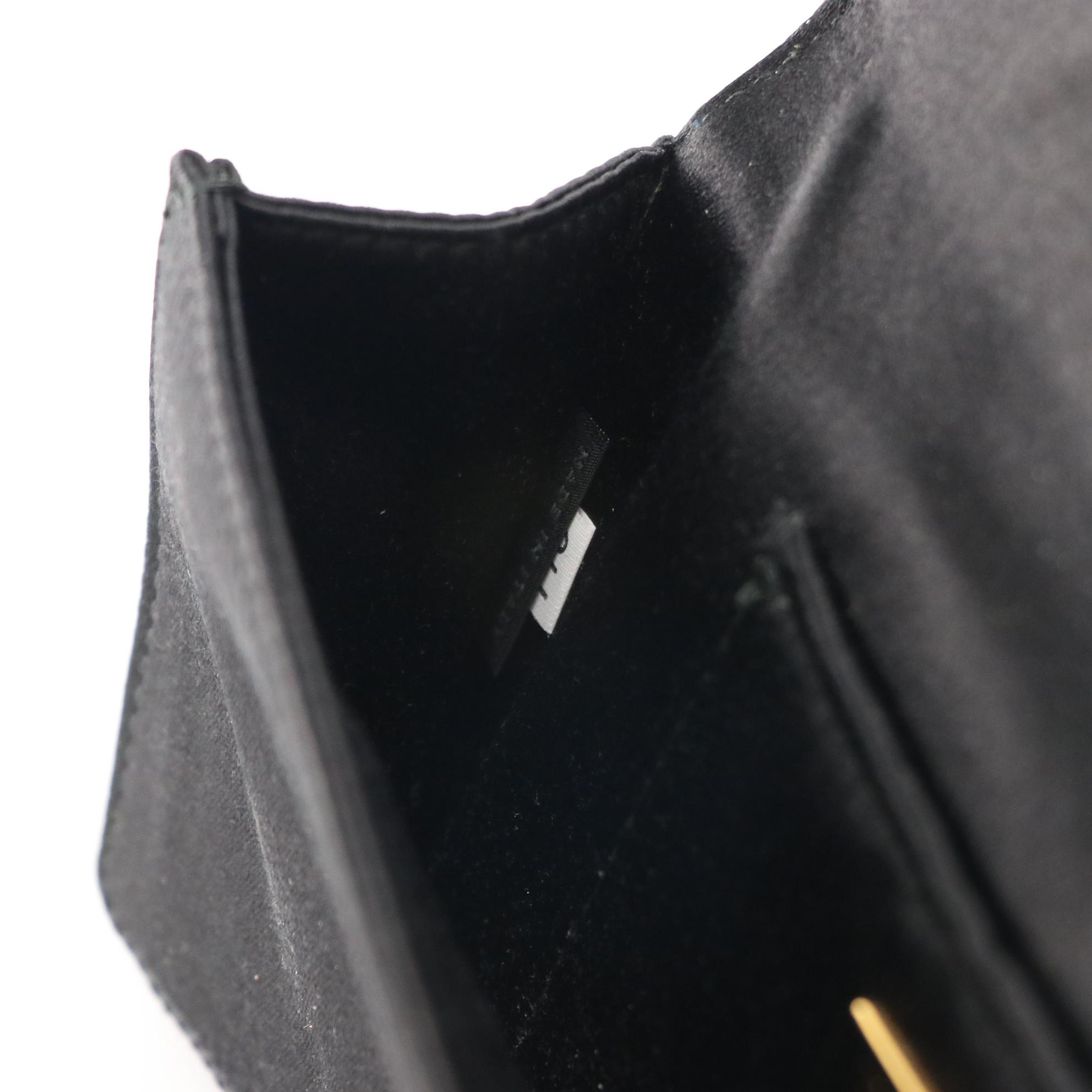 Prada Raso Stone Clutch in Cabochon Embellished Silk Satin