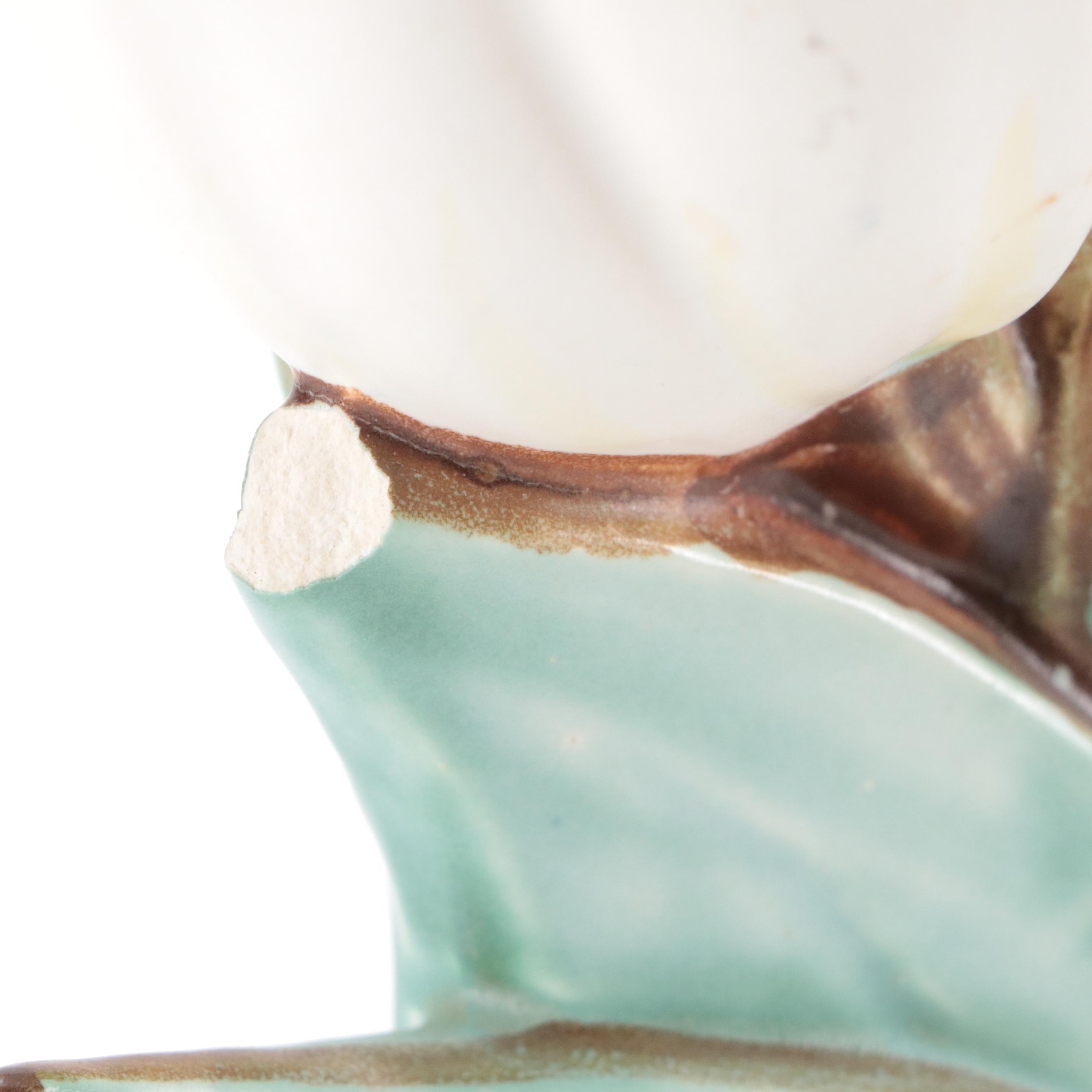 McCoy Pottery Hyacinth and Double Tulip Vases, Early to Mid 20th Century