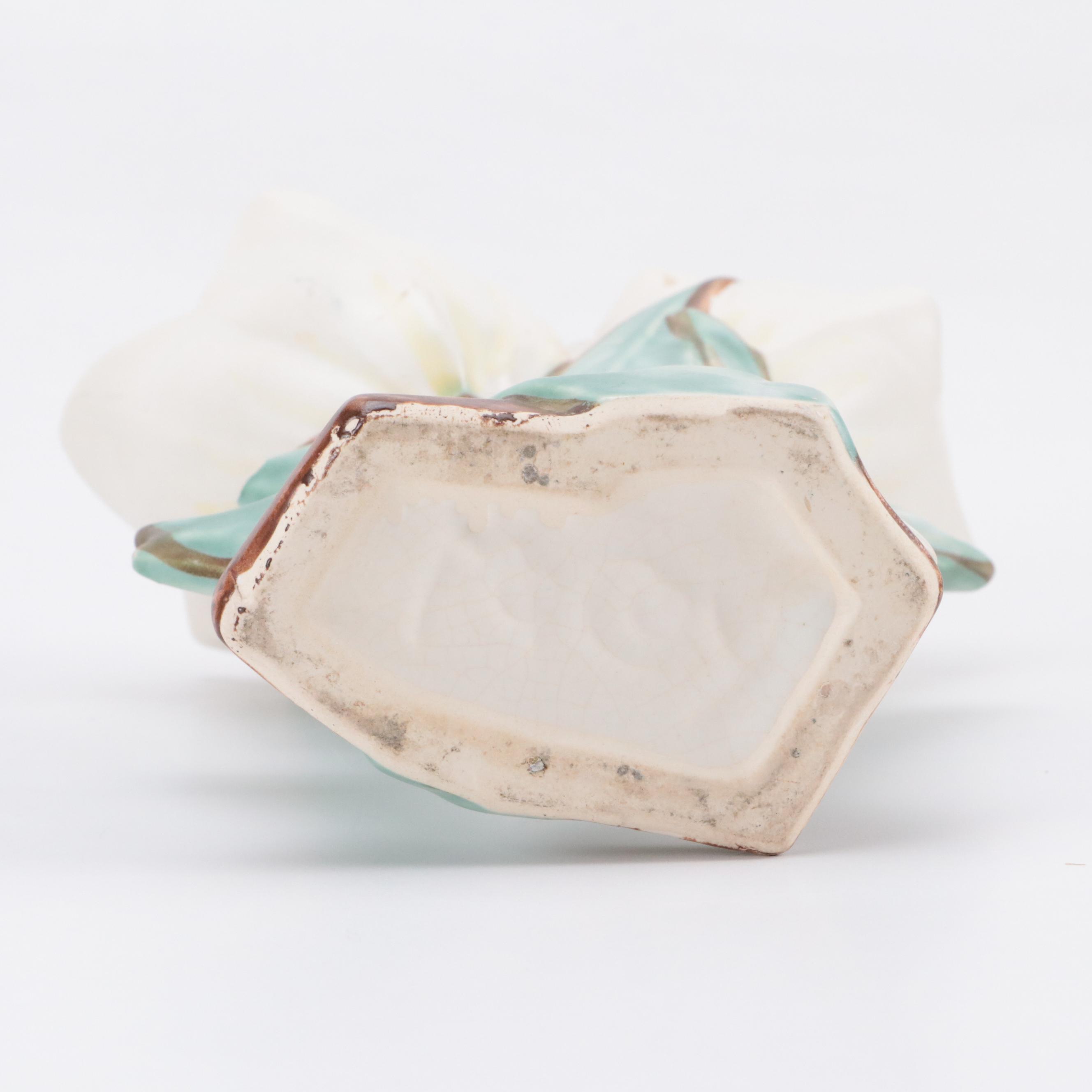 McCoy Pottery Hyacinth and Double Tulip Vases, Early to Mid 20th Century