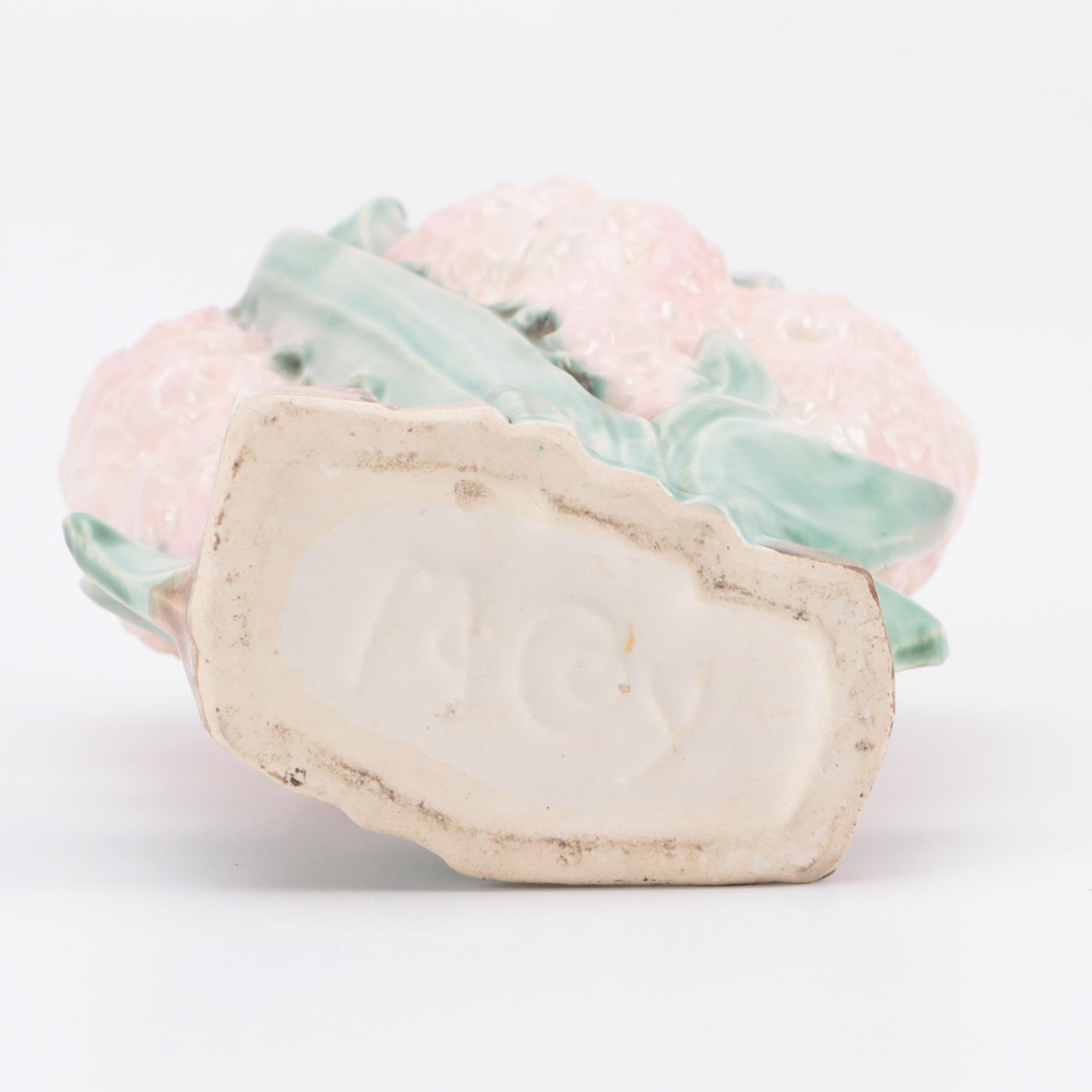 McCoy Pottery Hyacinth and Double Tulip Vases, Early to Mid 20th Century