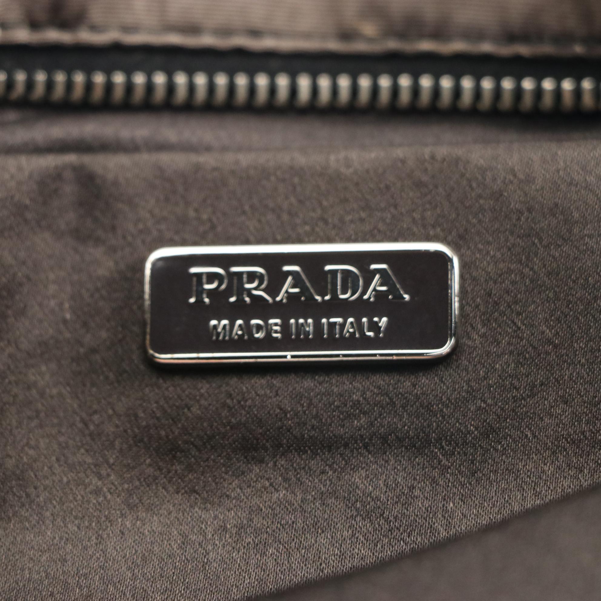Prada Bead/Sequin Clutch in Faille Satin Fabric