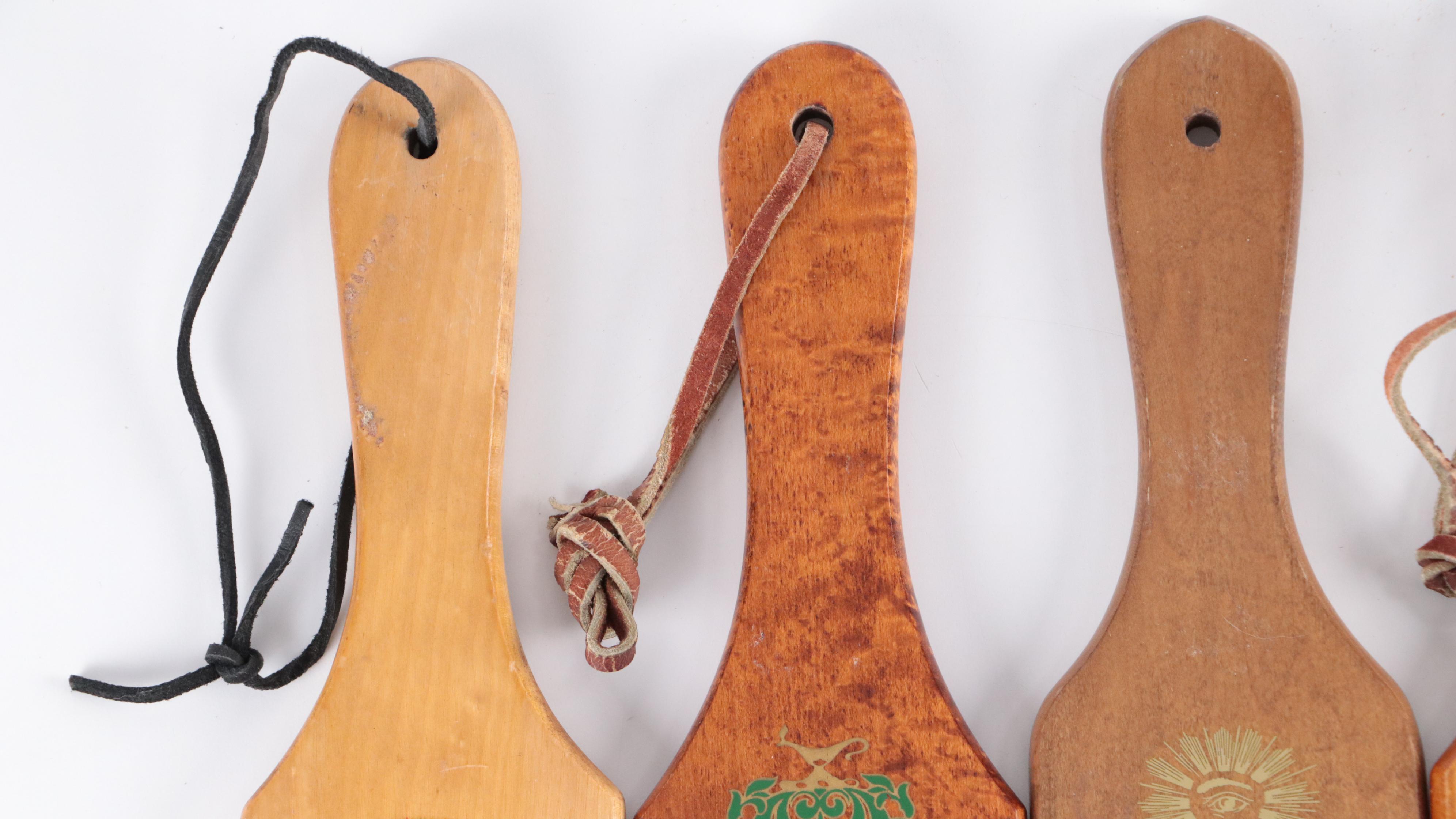 Fraternity Personalized Wood Paddles