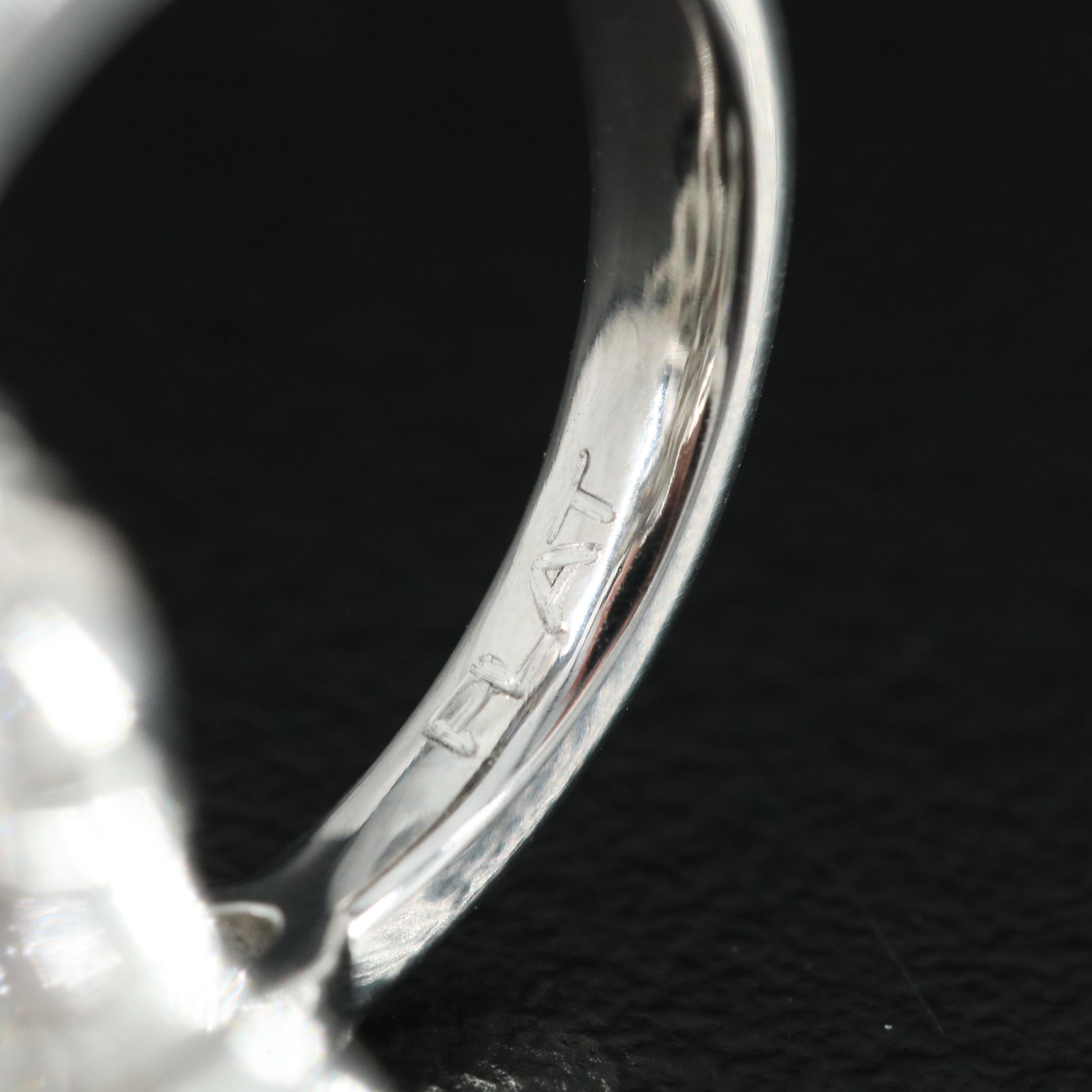 Platinum 2.67 CTW Diamond Bypass Ring