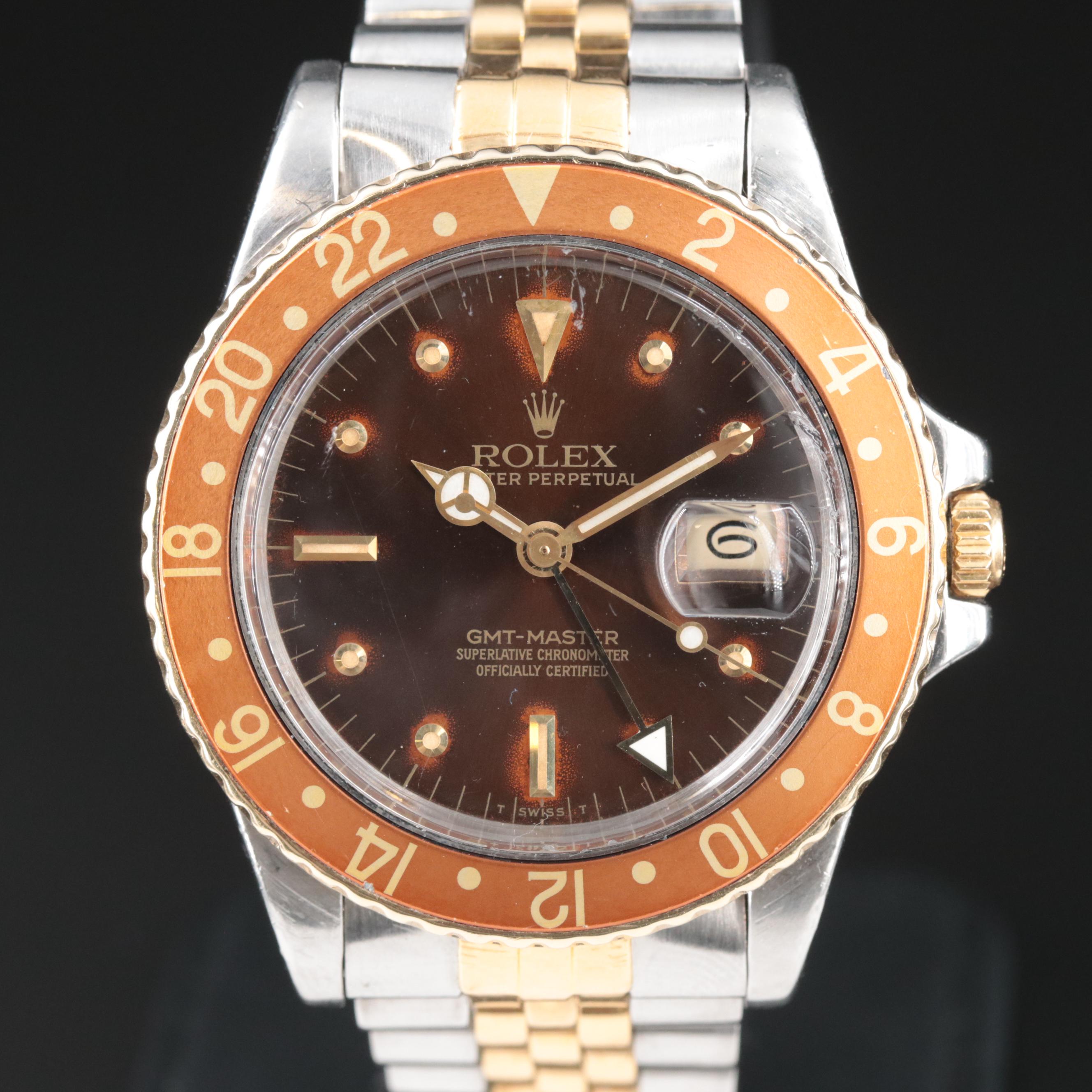 1979 Rolex GMT Master "Root Beer" Watch