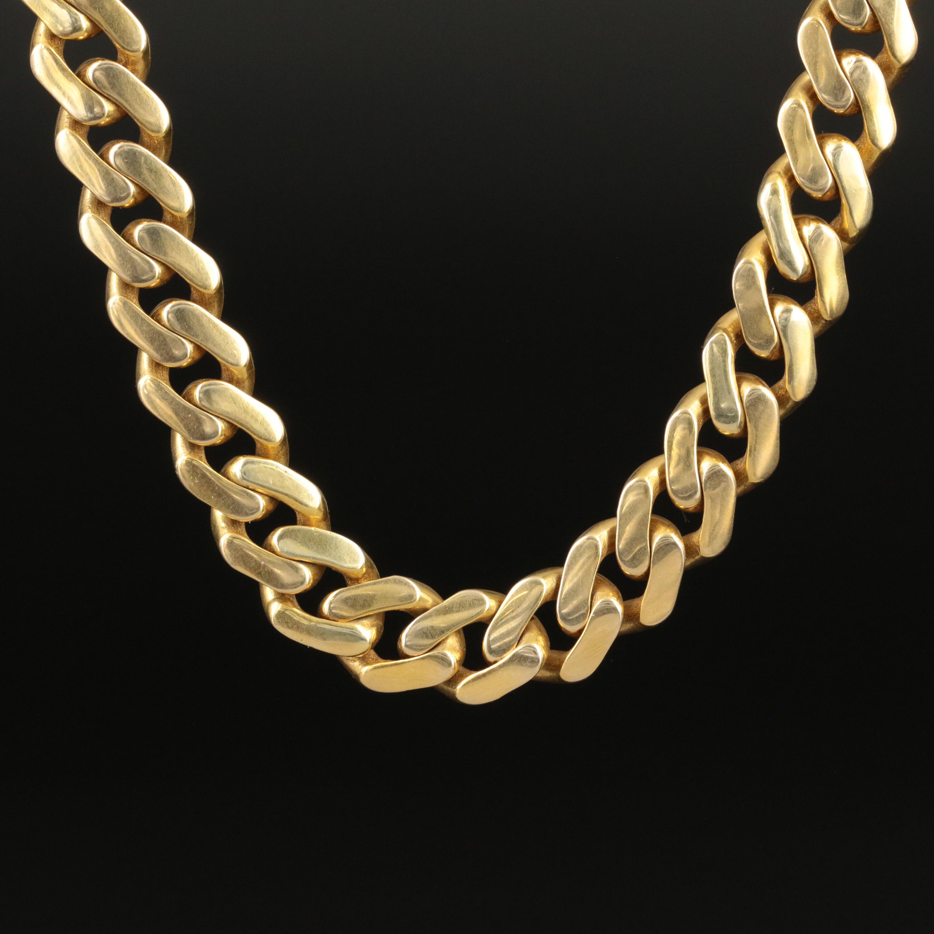 Monaco 14K Classic Chain