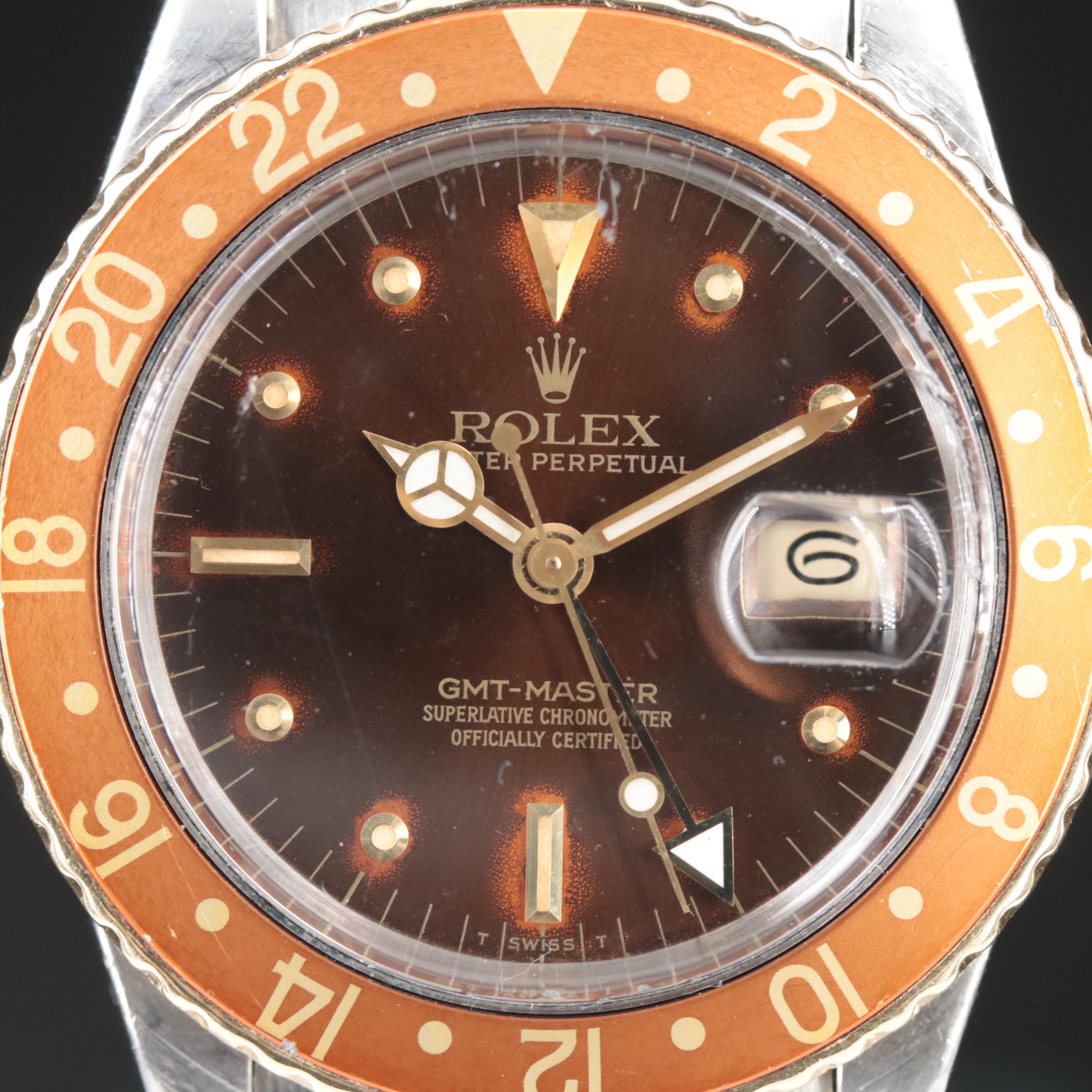 1979 Rolex GMT Master "Root Beer" Watch