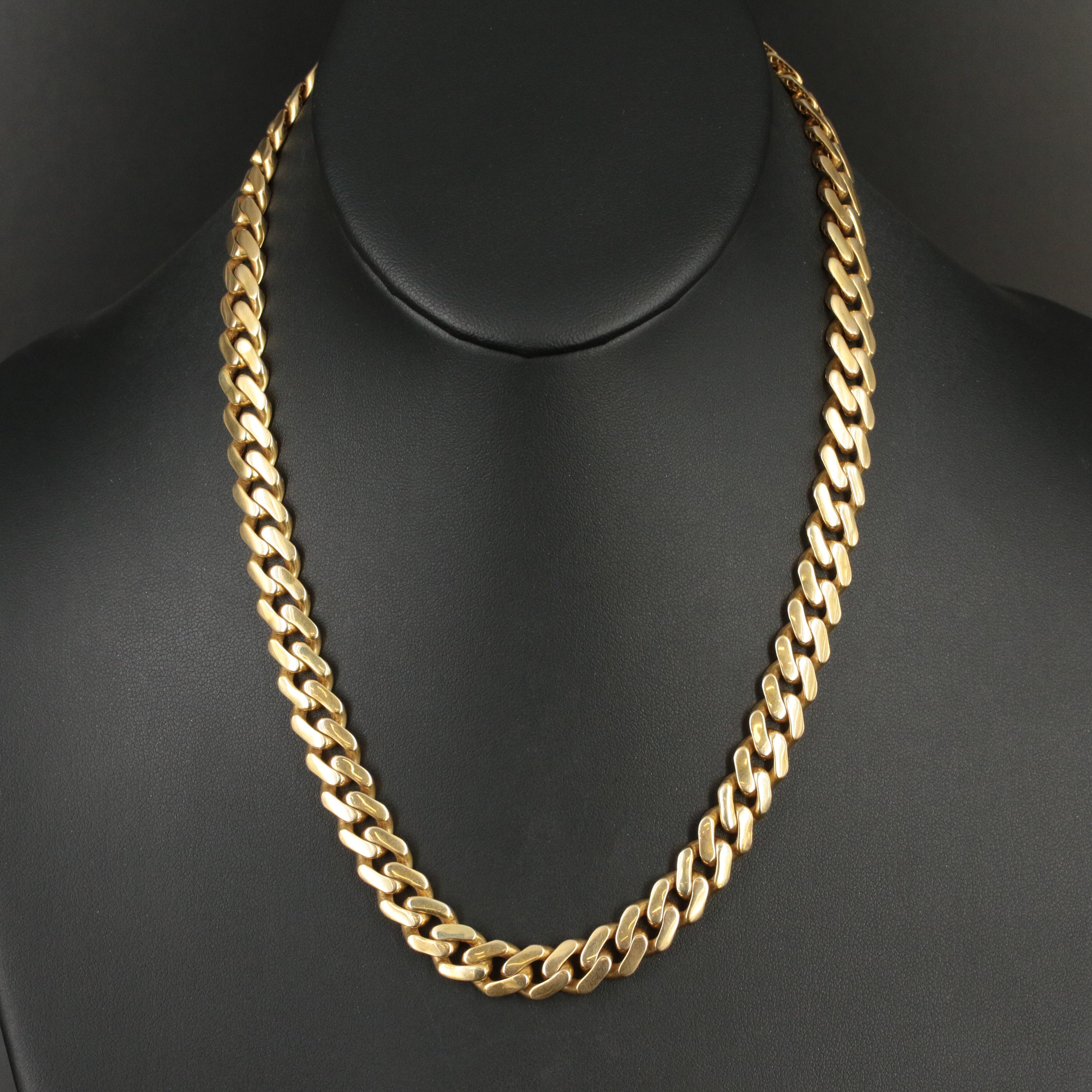 Monaco 14K Classic Chain