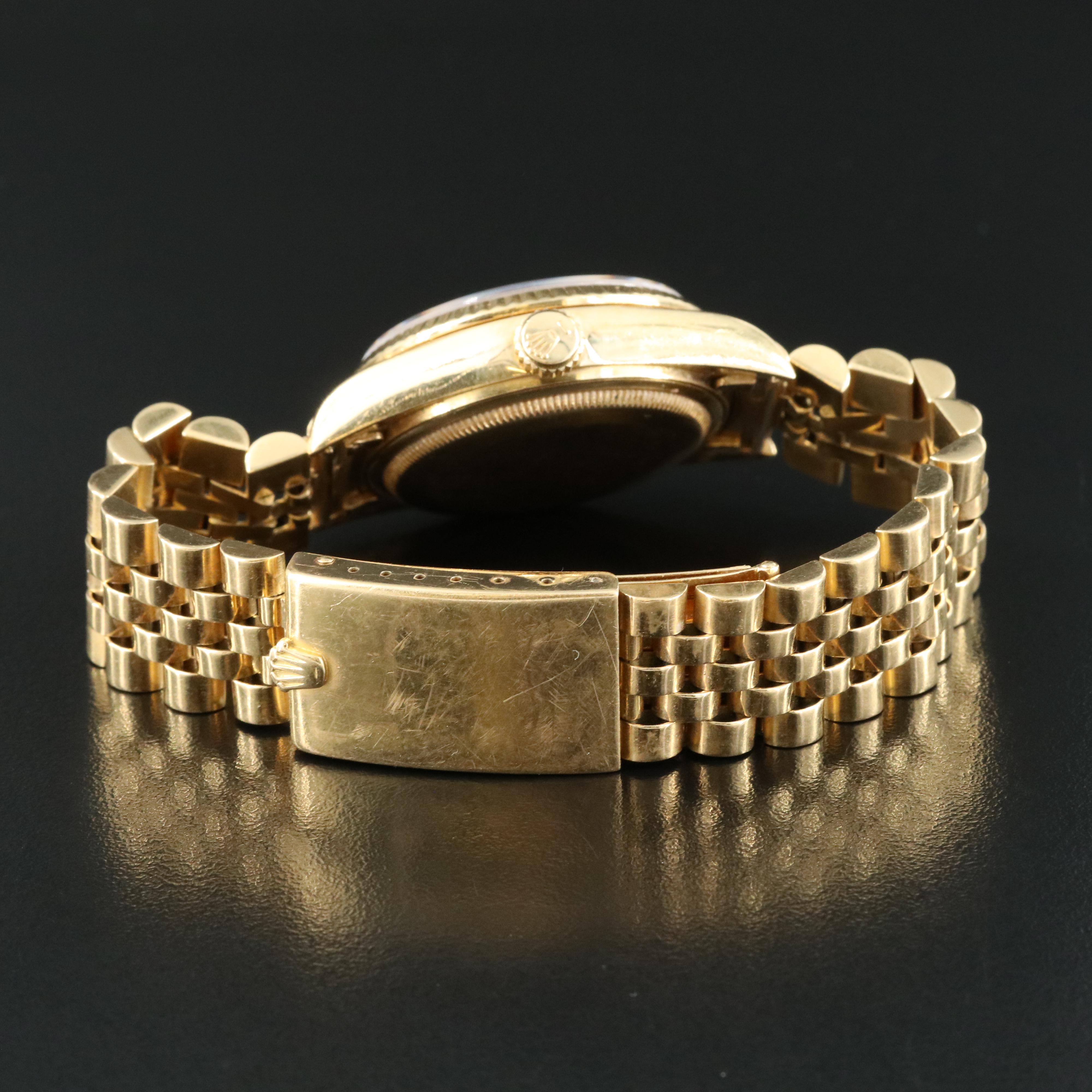 1984 Rolex Day-Date 18K Jubilee Band Watch