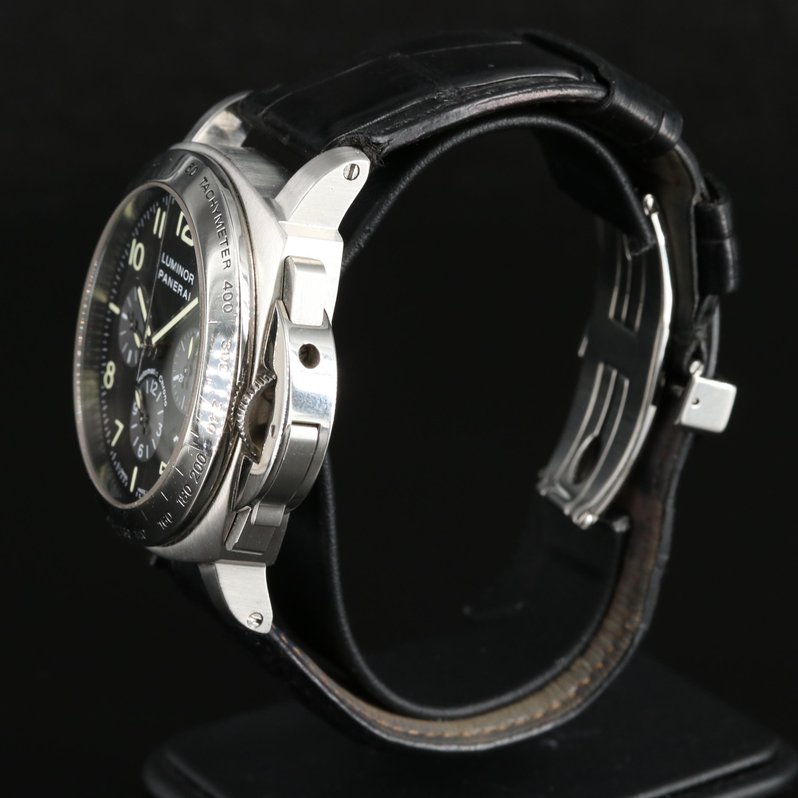 Panerai Luminor Chronograph Automatic Stainless Steel Watch