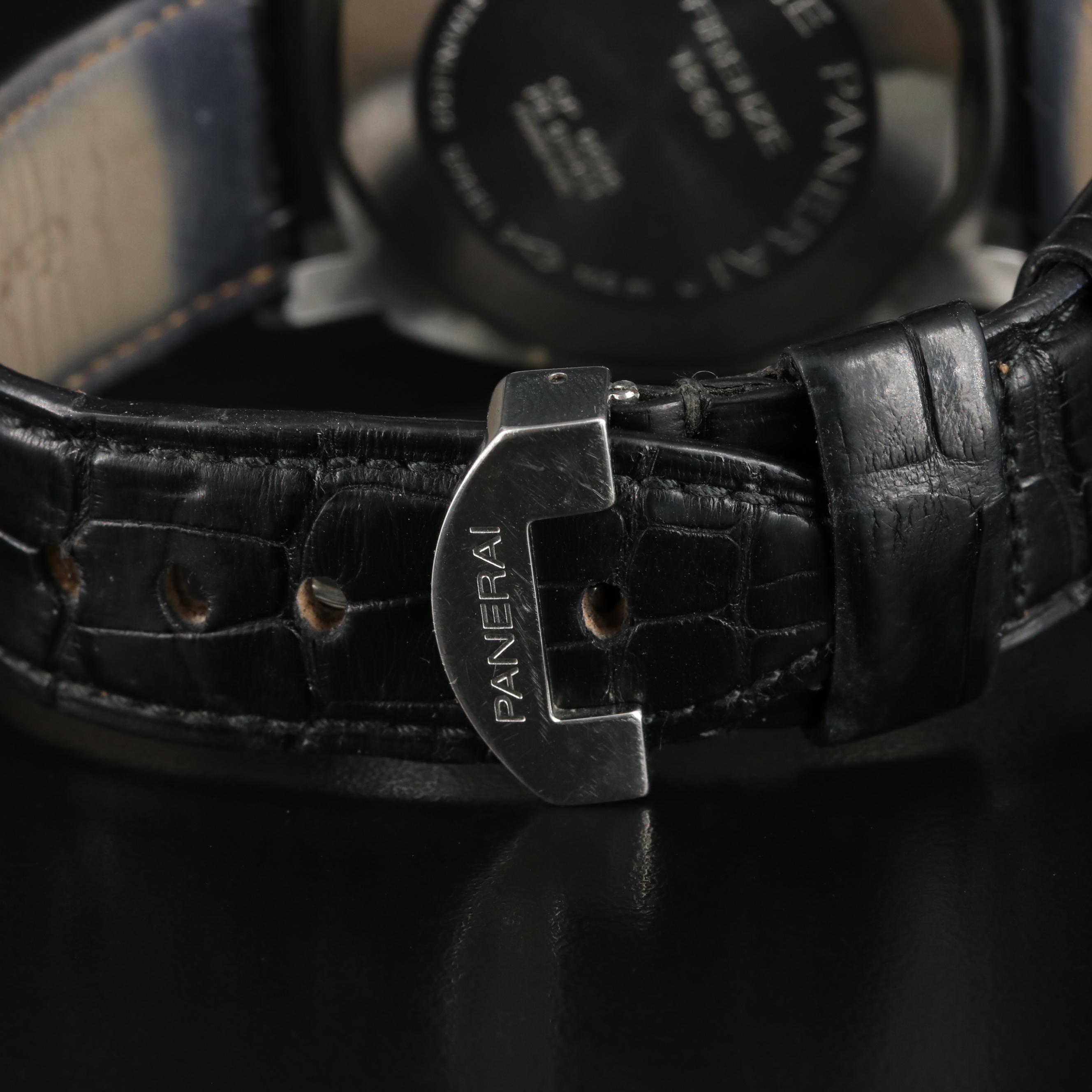 Panerai Luminor Chronograph Automatic Stainless Steel Watch