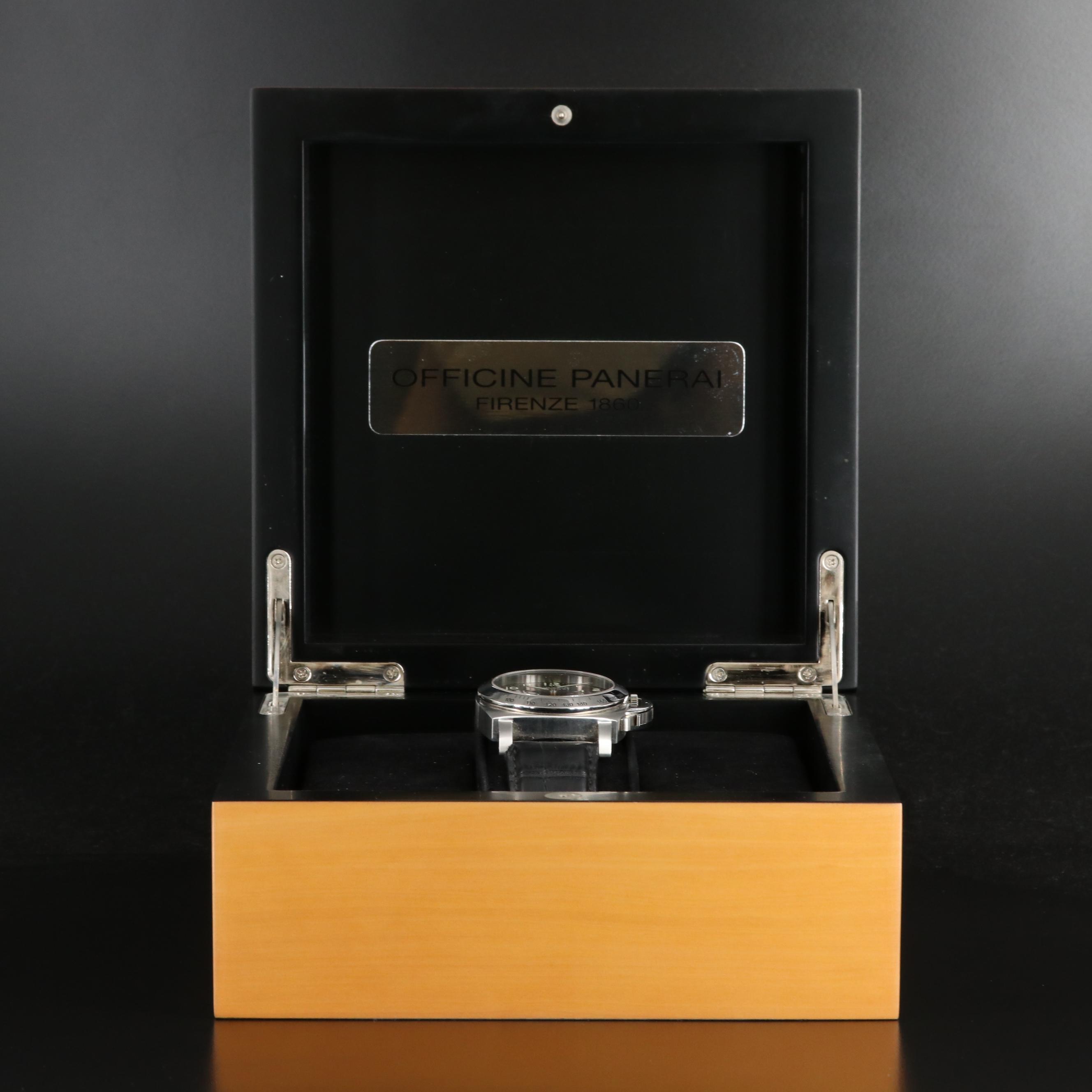 Panerai Luminor Chronograph Automatic Stainless Steel Watch