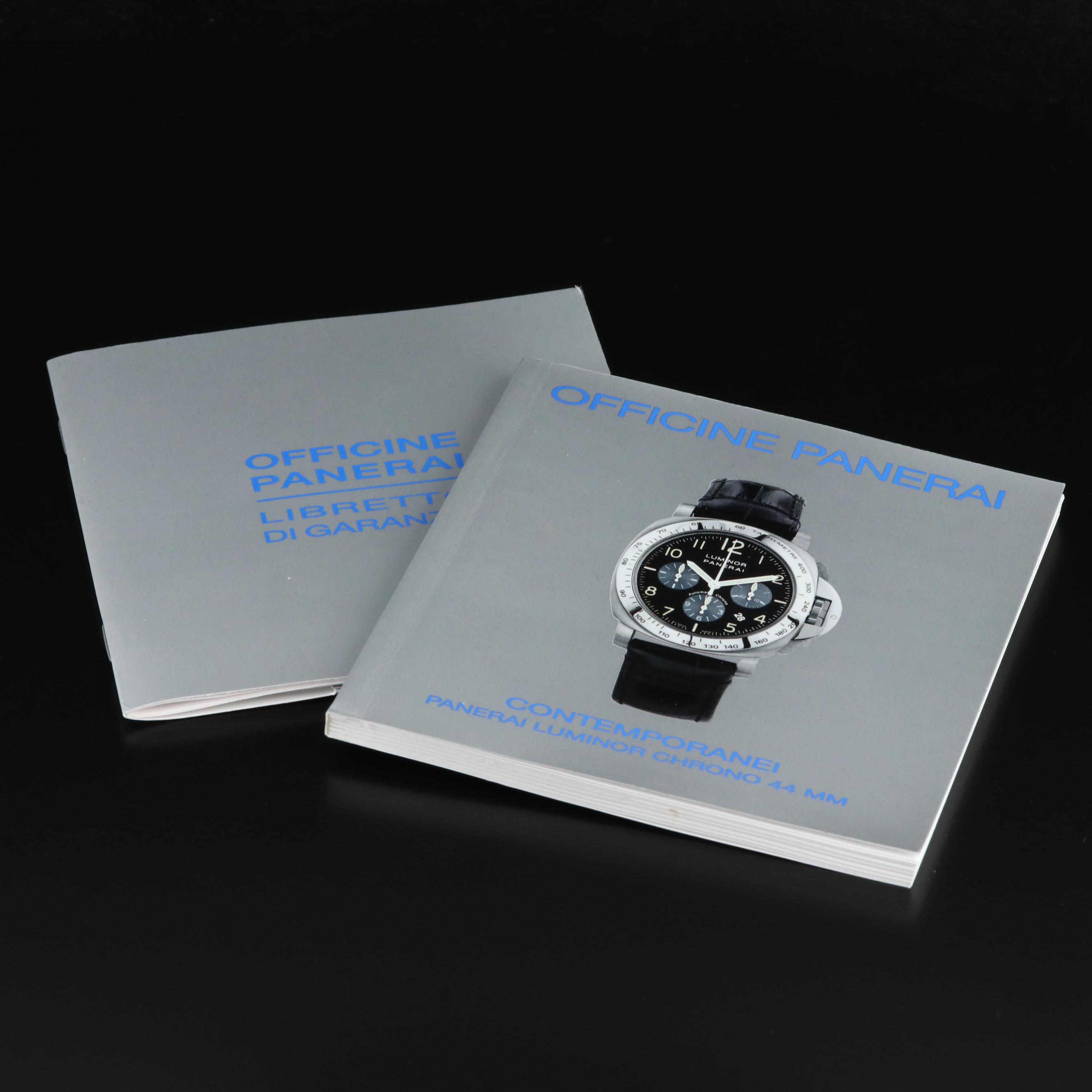 Panerai Luminor Chronograph Automatic Stainless Steel Watch