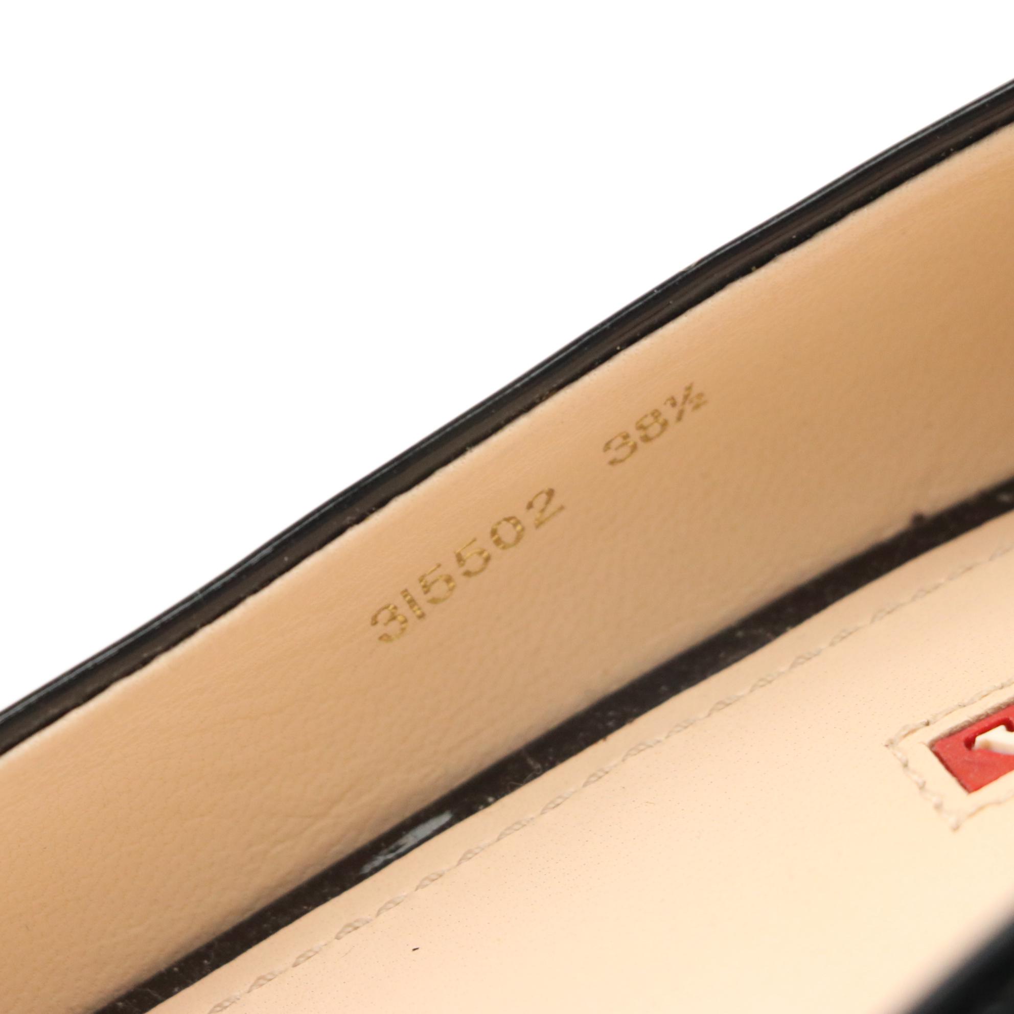 Prada Sport Kiltie Loafers in Patent Leather