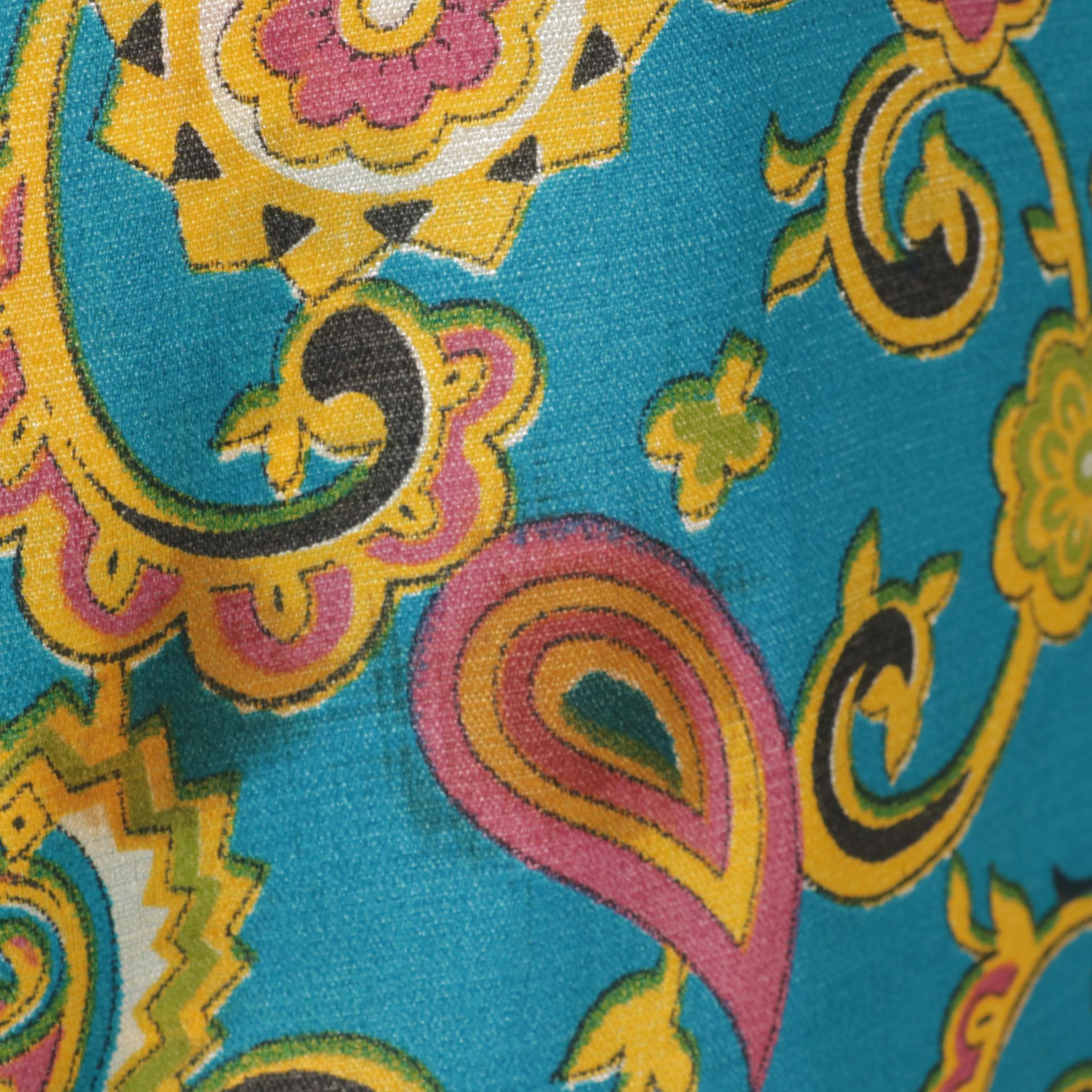 Lord & Taylor Long Sleeve Evening Dress with Three Patterned Caftans