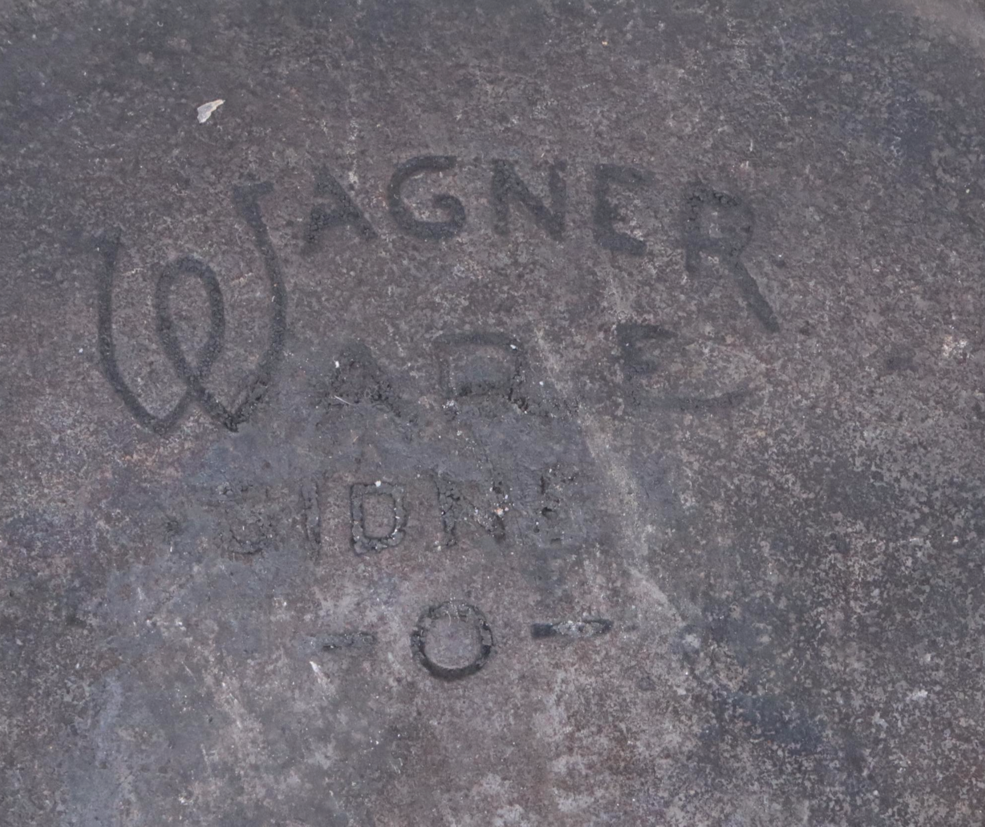 Wagner Cast Iron Skillet and Cornbread Molds with Other Kitchen Pots
