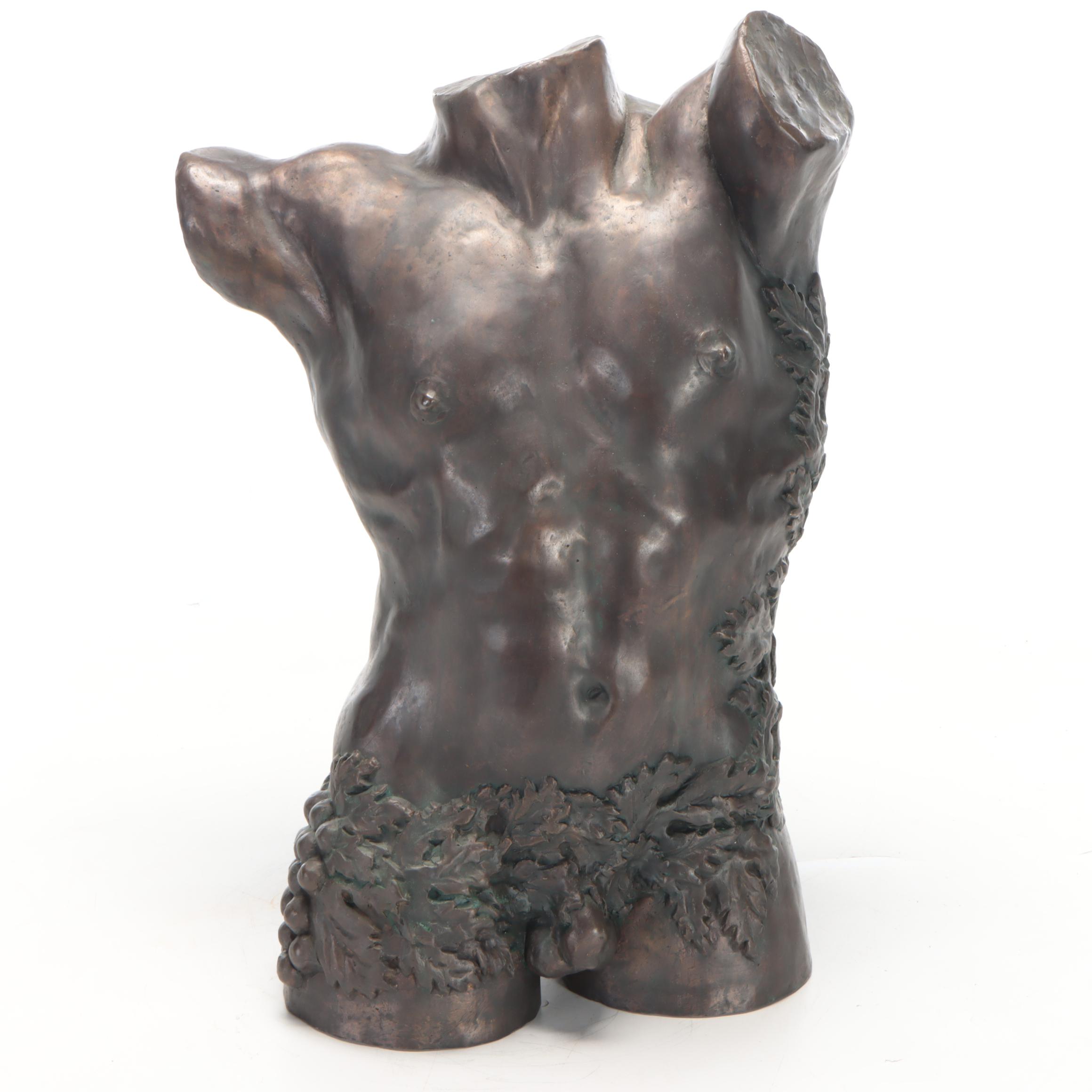 Gary Ross Cast Bronze Torso
