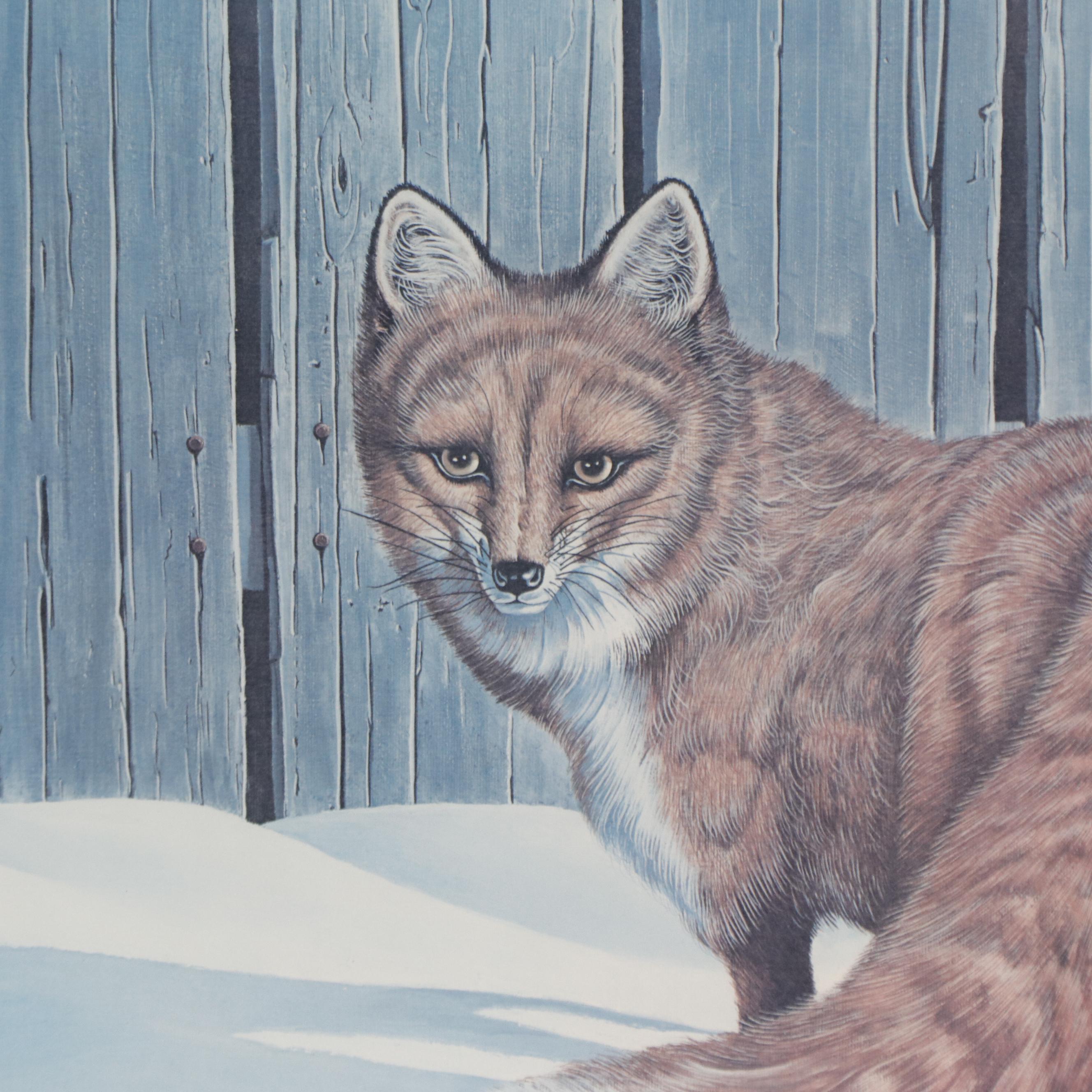 Glenn Robertson Offset Lithograph "January Morn" EBTH