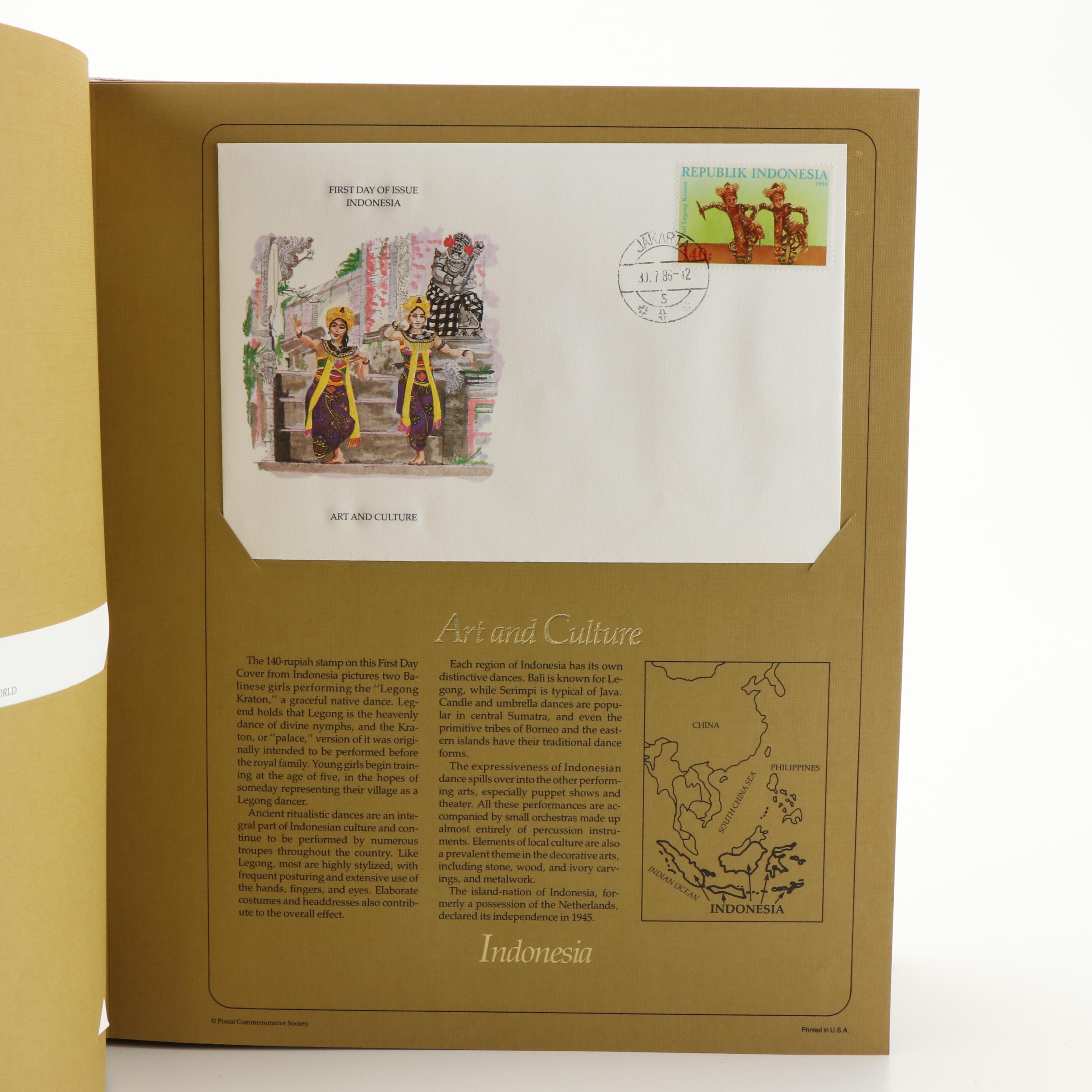 Collection of Nearly Three Hundred "First Day Covers From Around the World"