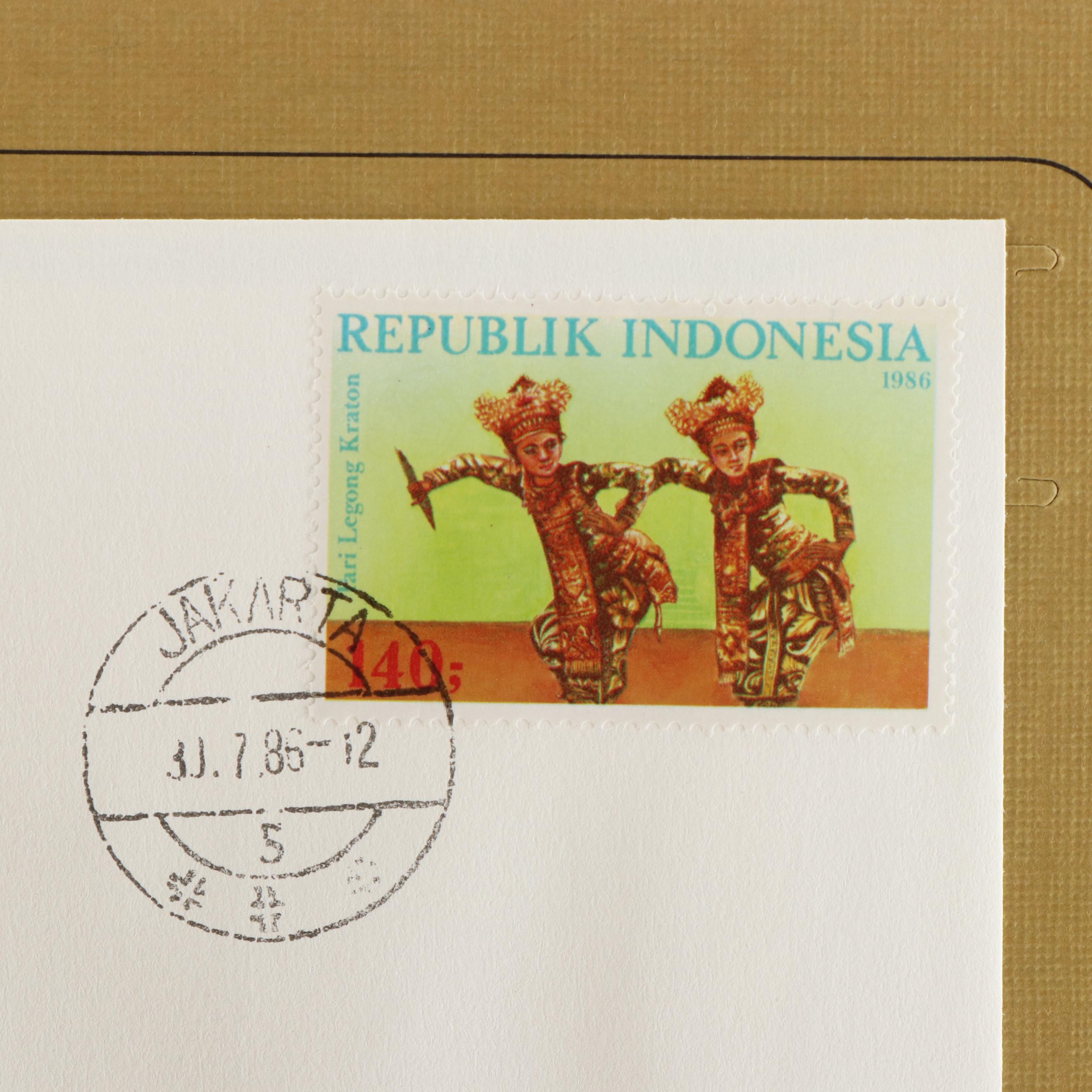 Collection of Nearly Three Hundred "First Day Covers From Around the World"