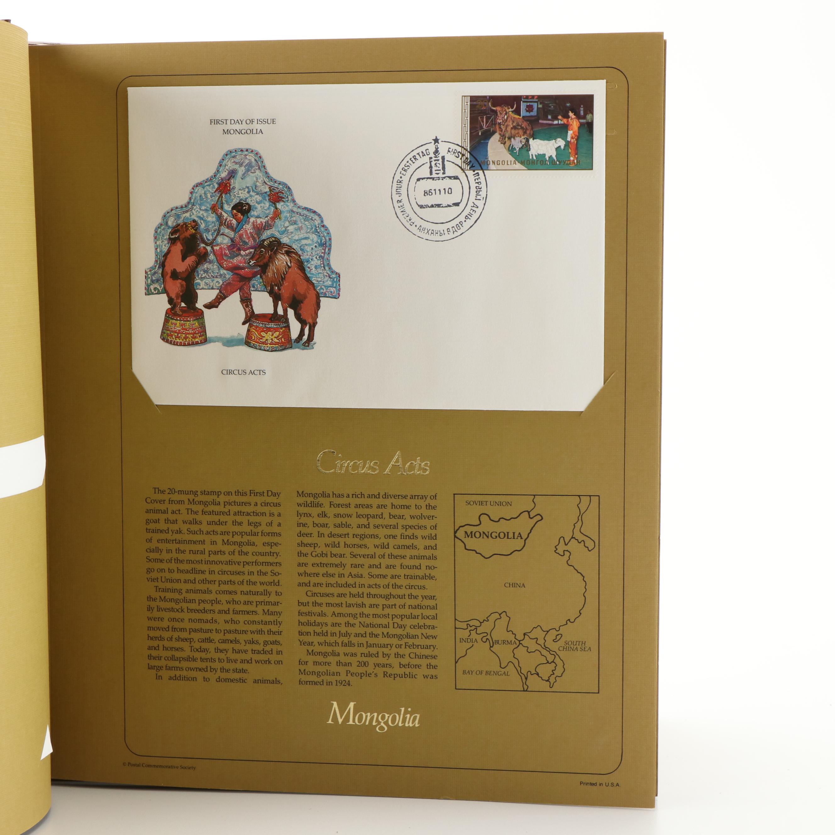 Collection of Nearly Three Hundred "First Day Covers From Around the World"