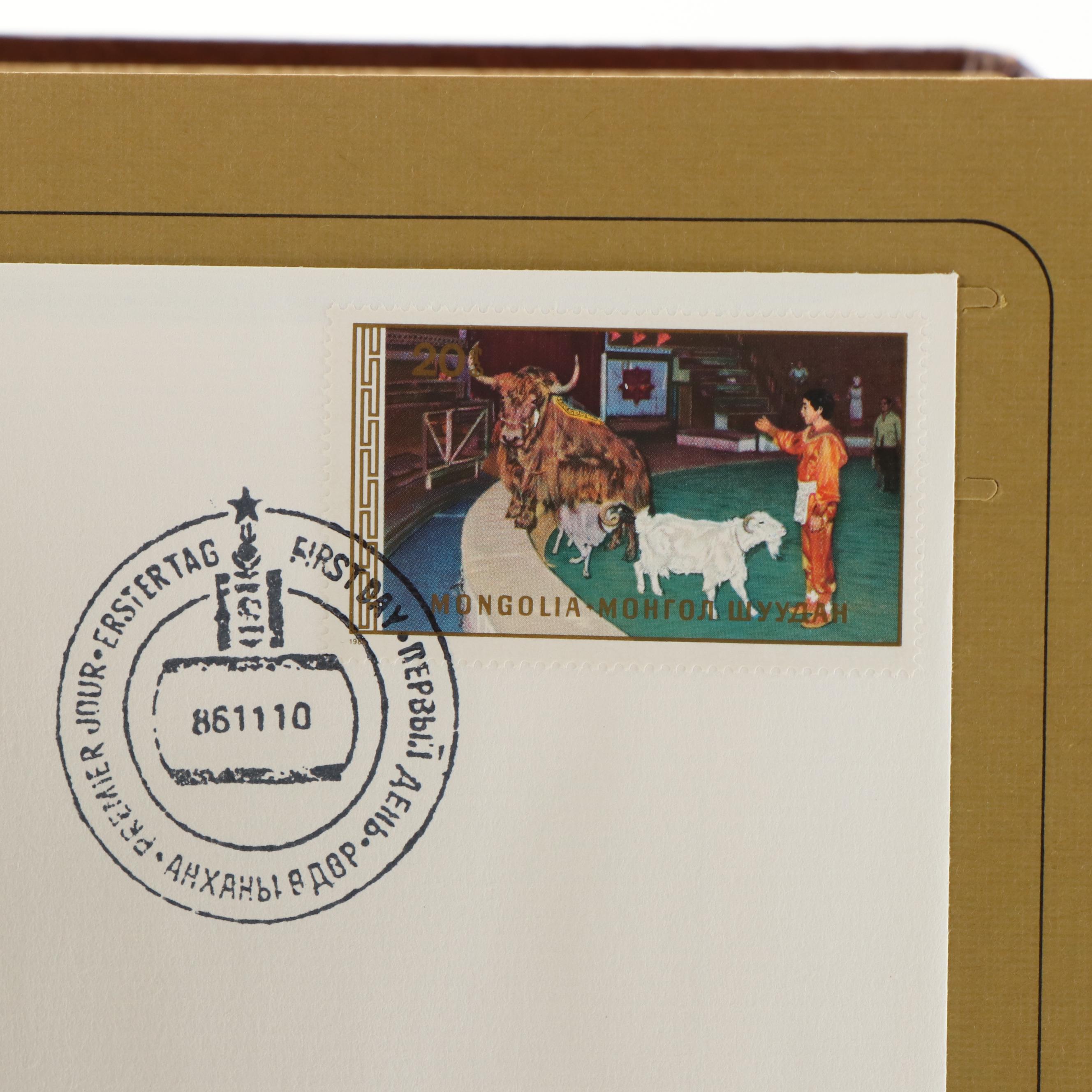 Collection of Nearly Three Hundred "First Day Covers From Around the World"