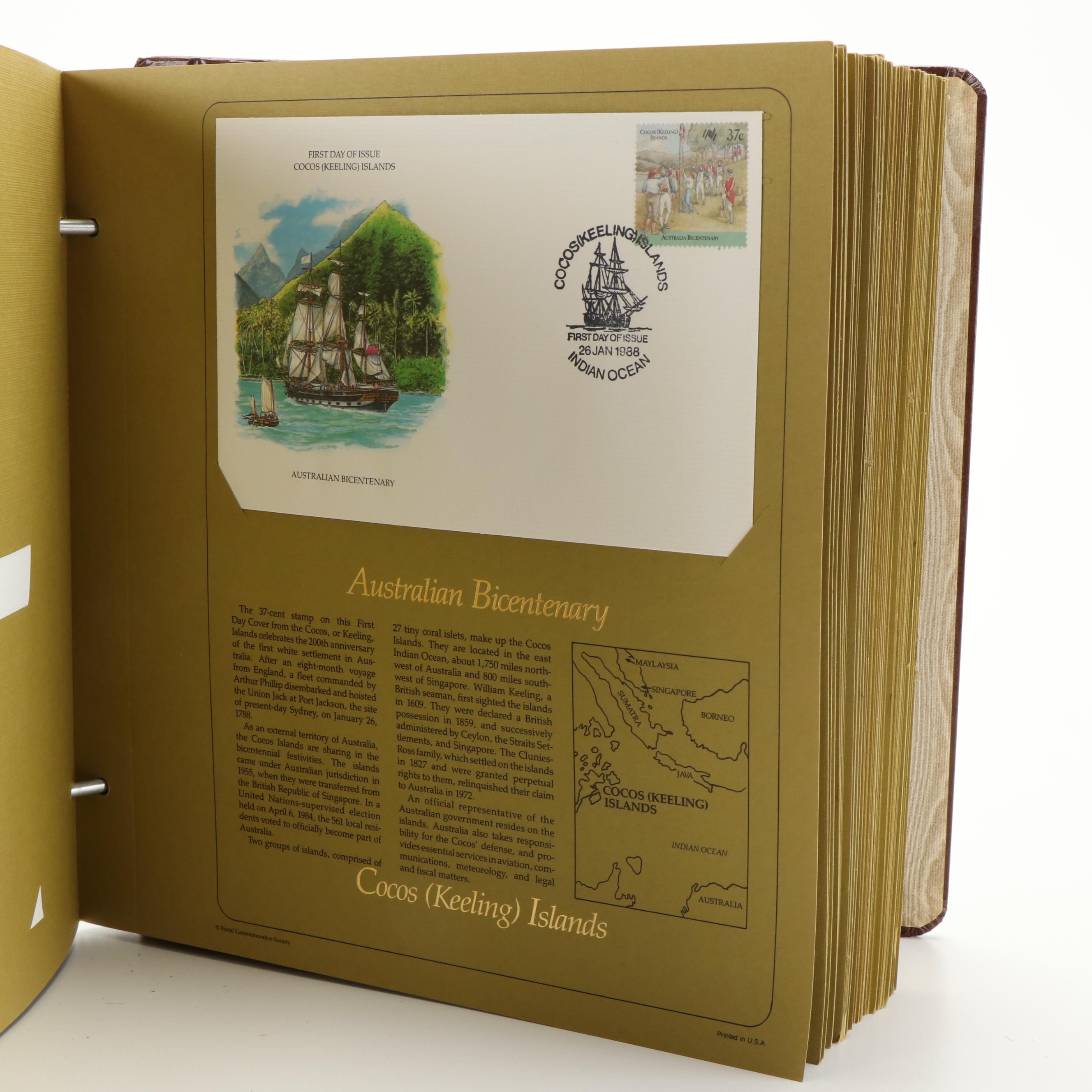 Collection of Nearly Three Hundred "First Day Covers From Around the World"