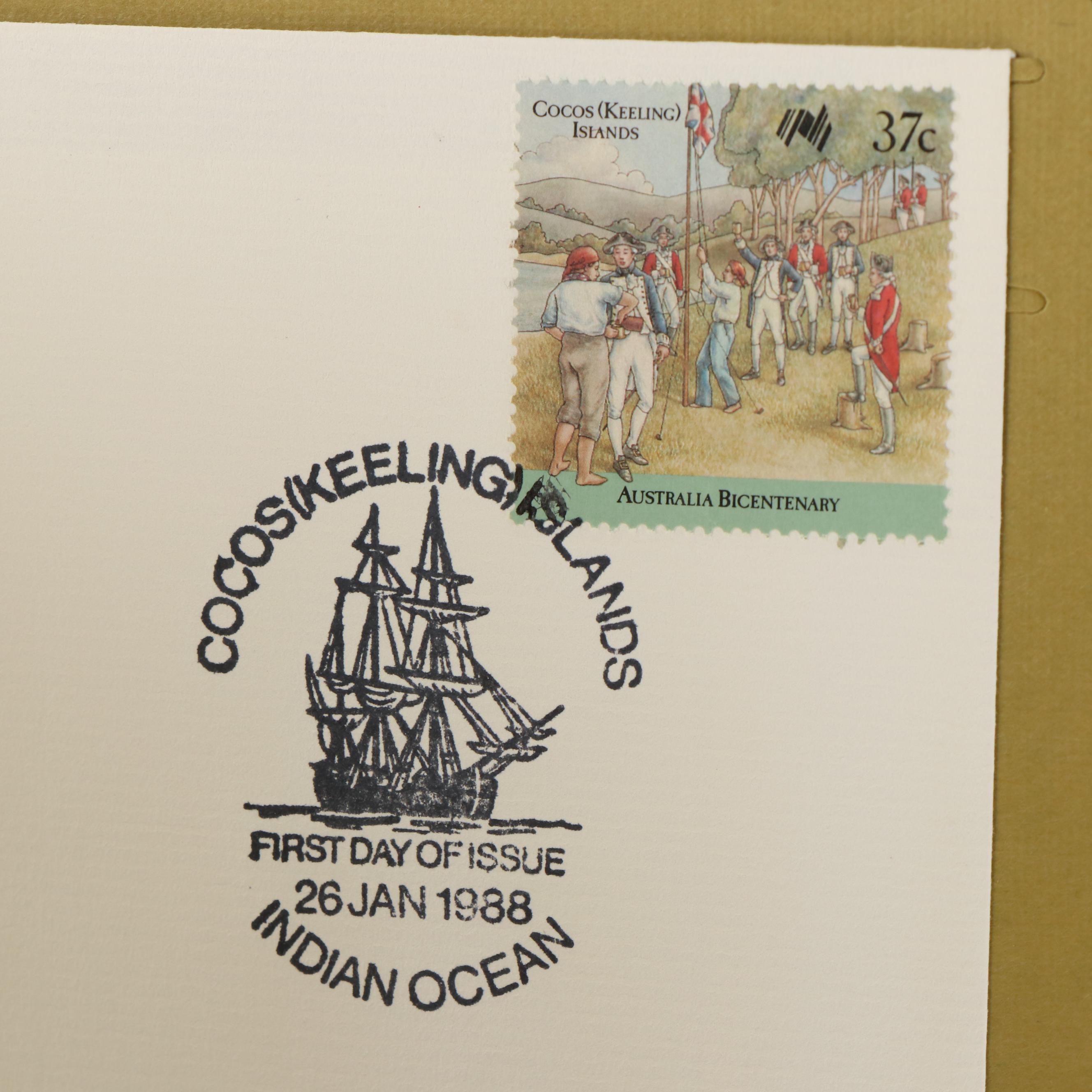 Collection of Nearly Three Hundred "First Day Covers From Around the World"