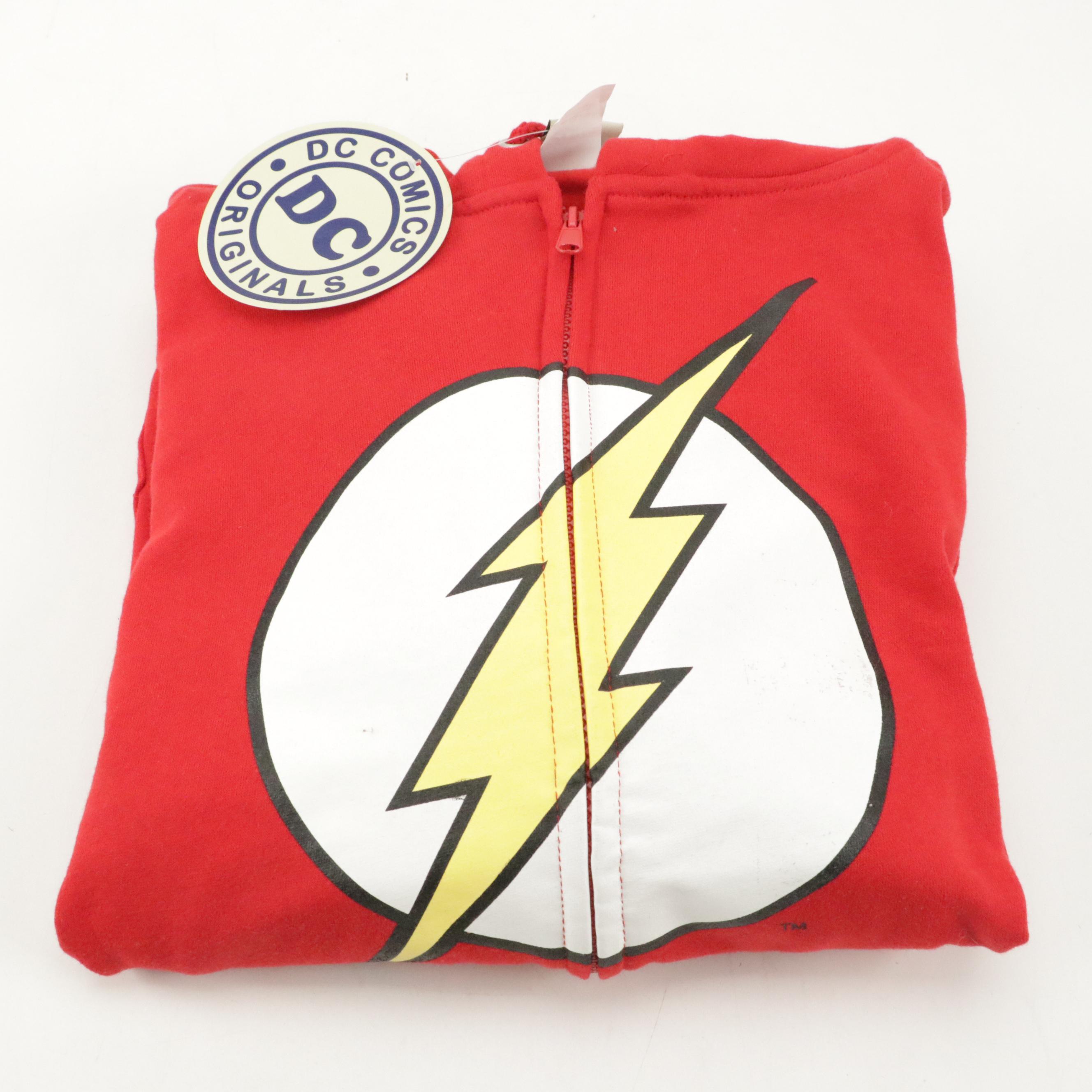 "The Flash" Hoodie with "Spider-Man" Sealed Collectible Gift Set and More