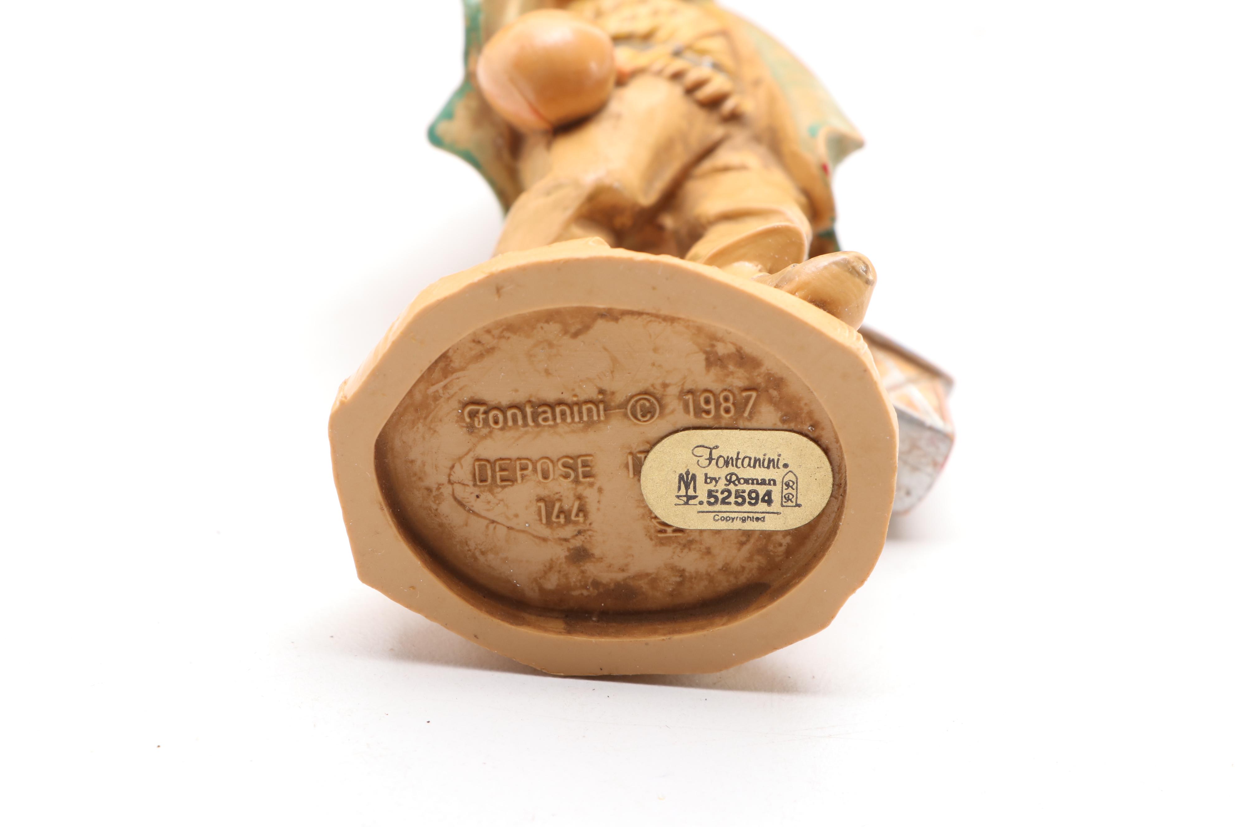 Fontanini Italian Nativity Scene, Late 20th Century