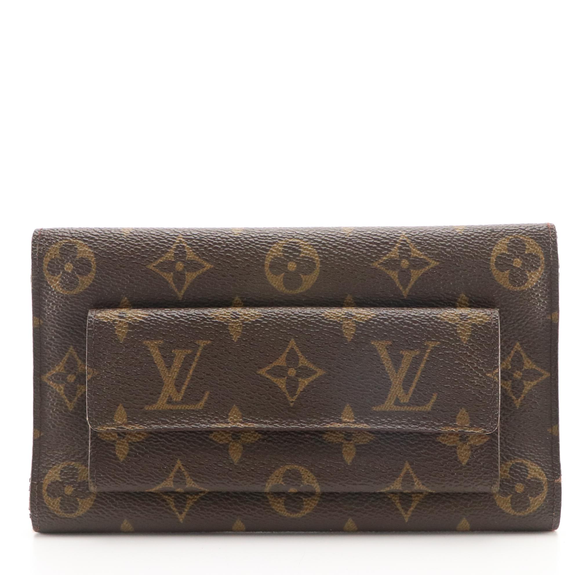 Louis Vuitton Trifold Wallet in Monogram Canvas