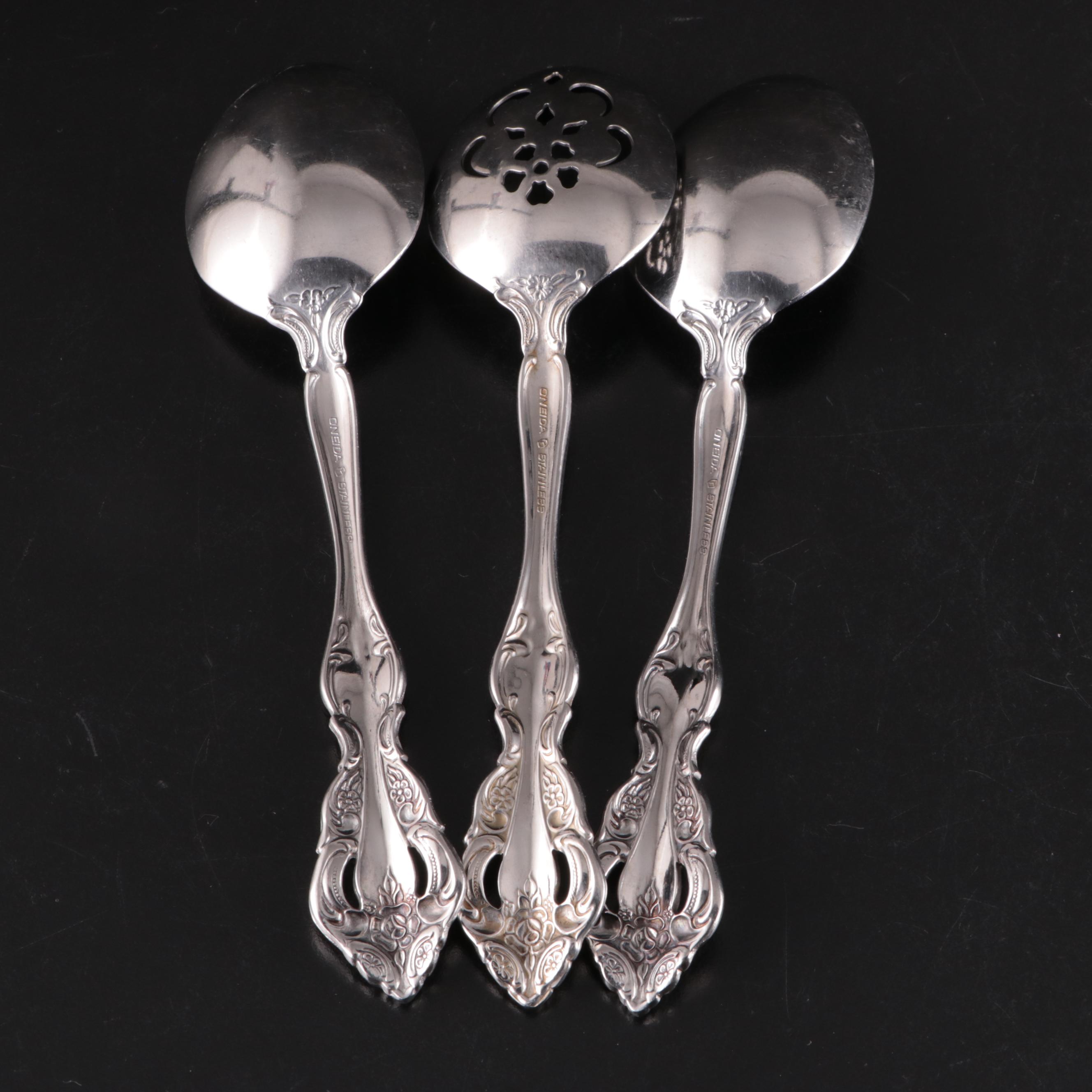 Oneida "Michelangelo" Stainless Steel Flatware and Serving Utensils