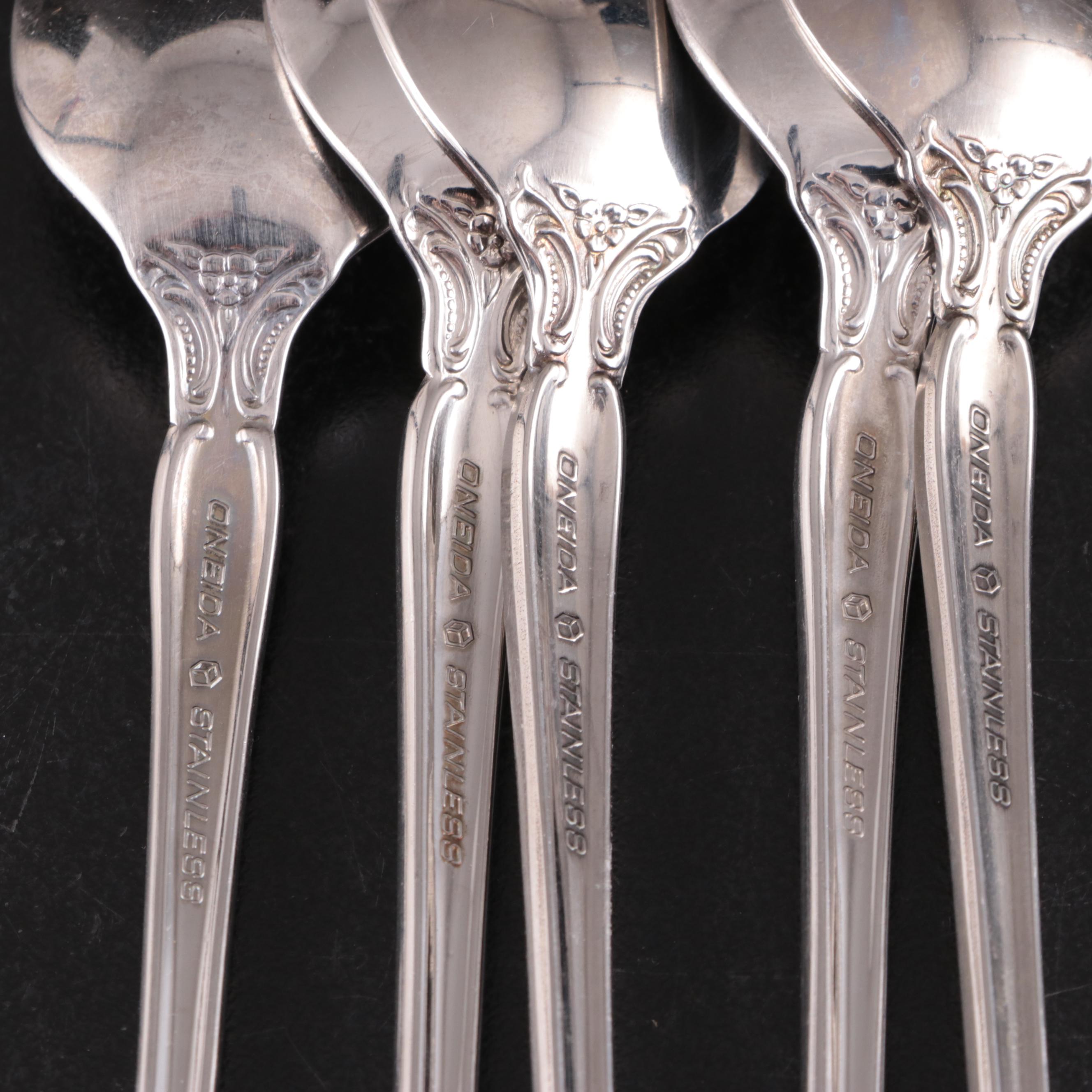 Oneida "Michelangelo" Stainless Steel Flatware and Serving Utensils
