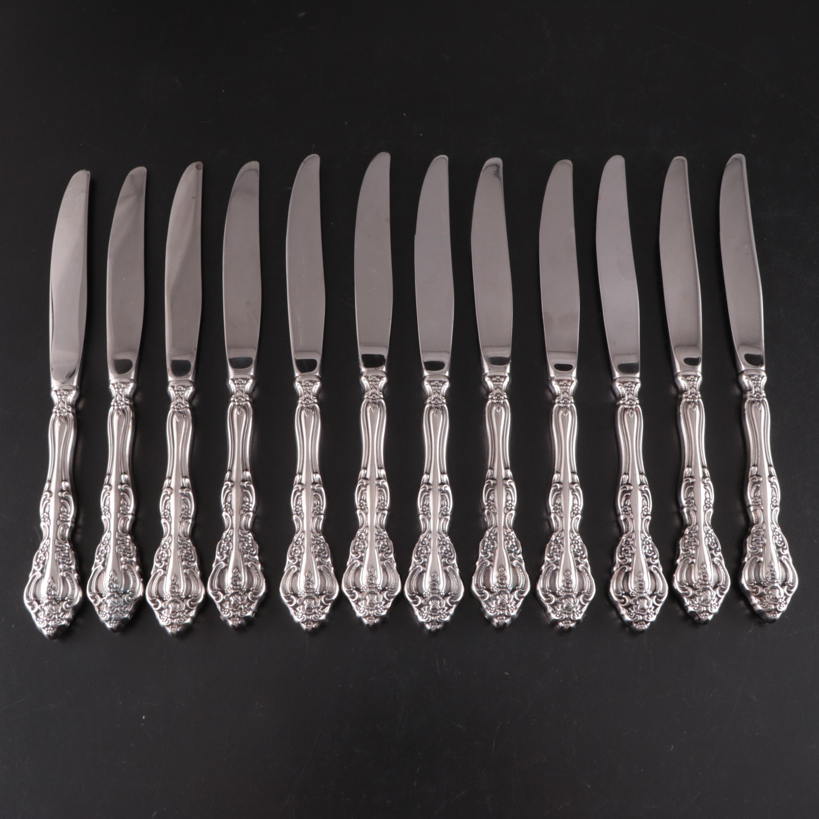 Oneida "Michelangelo" Stainless Steel Flatware and Serving Utensils
