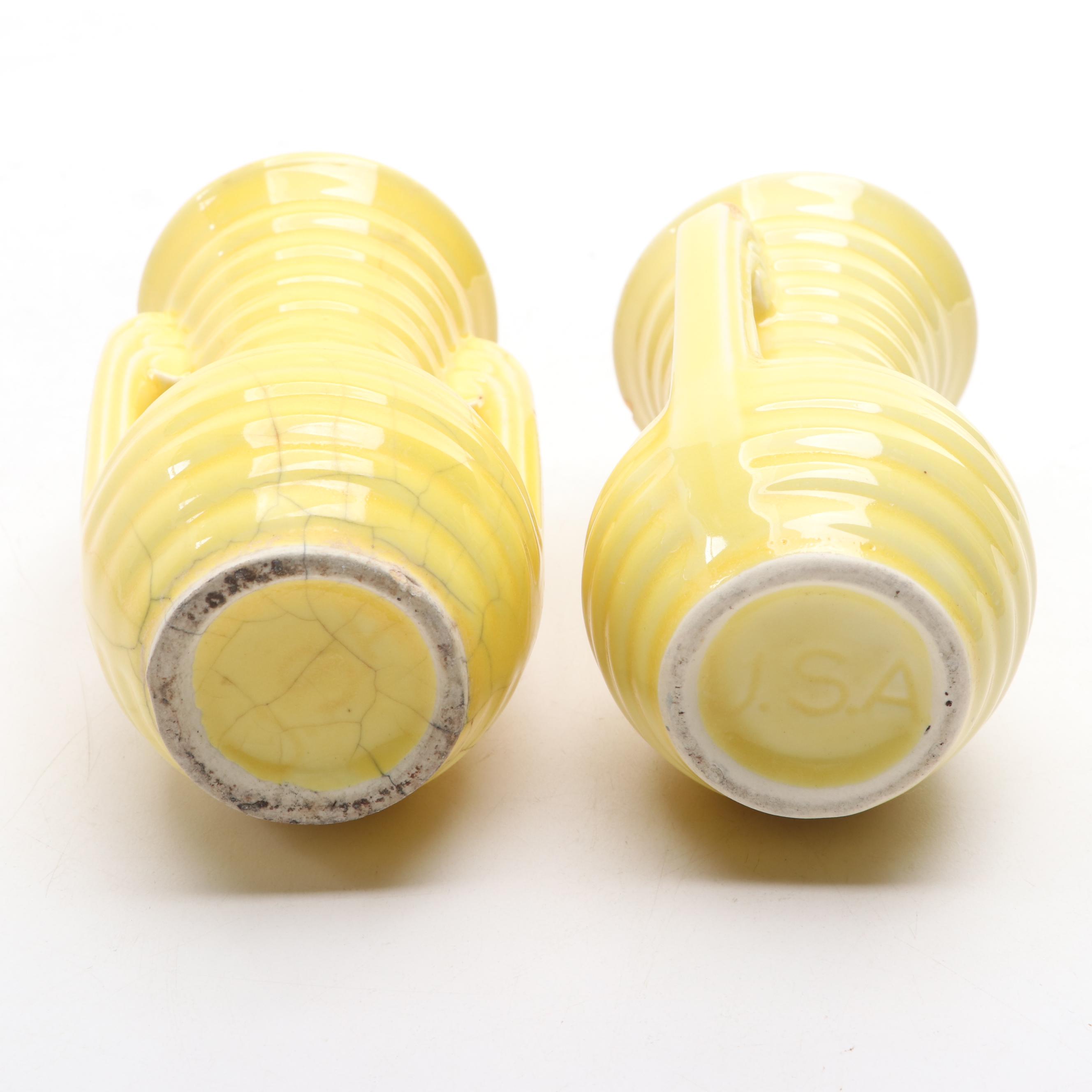 Shawnee Pottery Art Deco Style Ceramic Vases with Other Vases, Planters and More