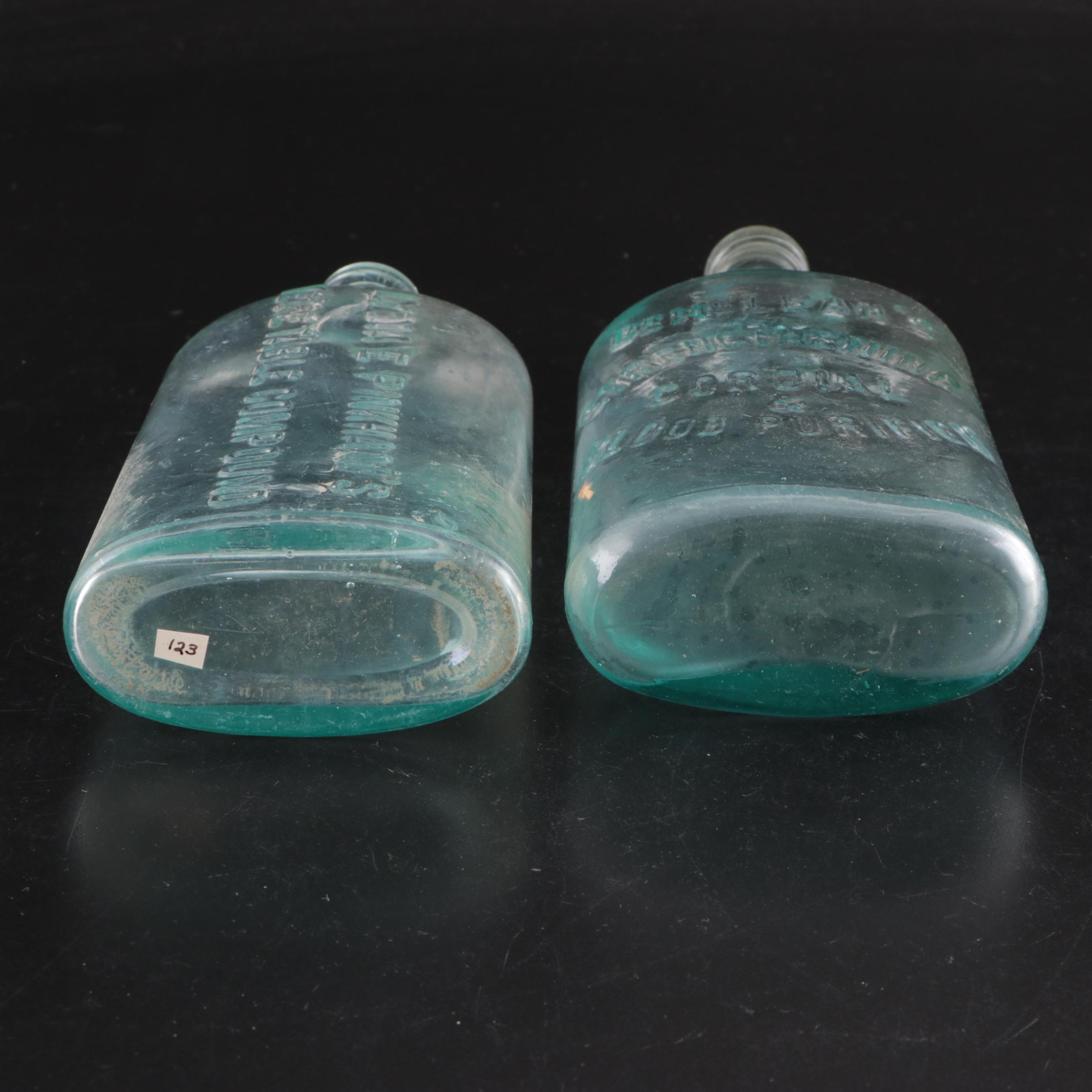 Buffalo Water, Rawleigh's, Carter's, Pond's, and Other Glass Bottles